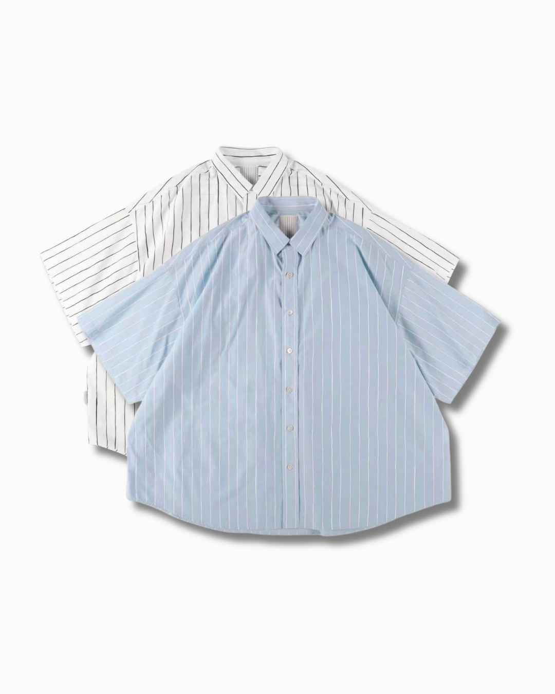 S.F.C 26SS C/N STRIPE SS SHIRT