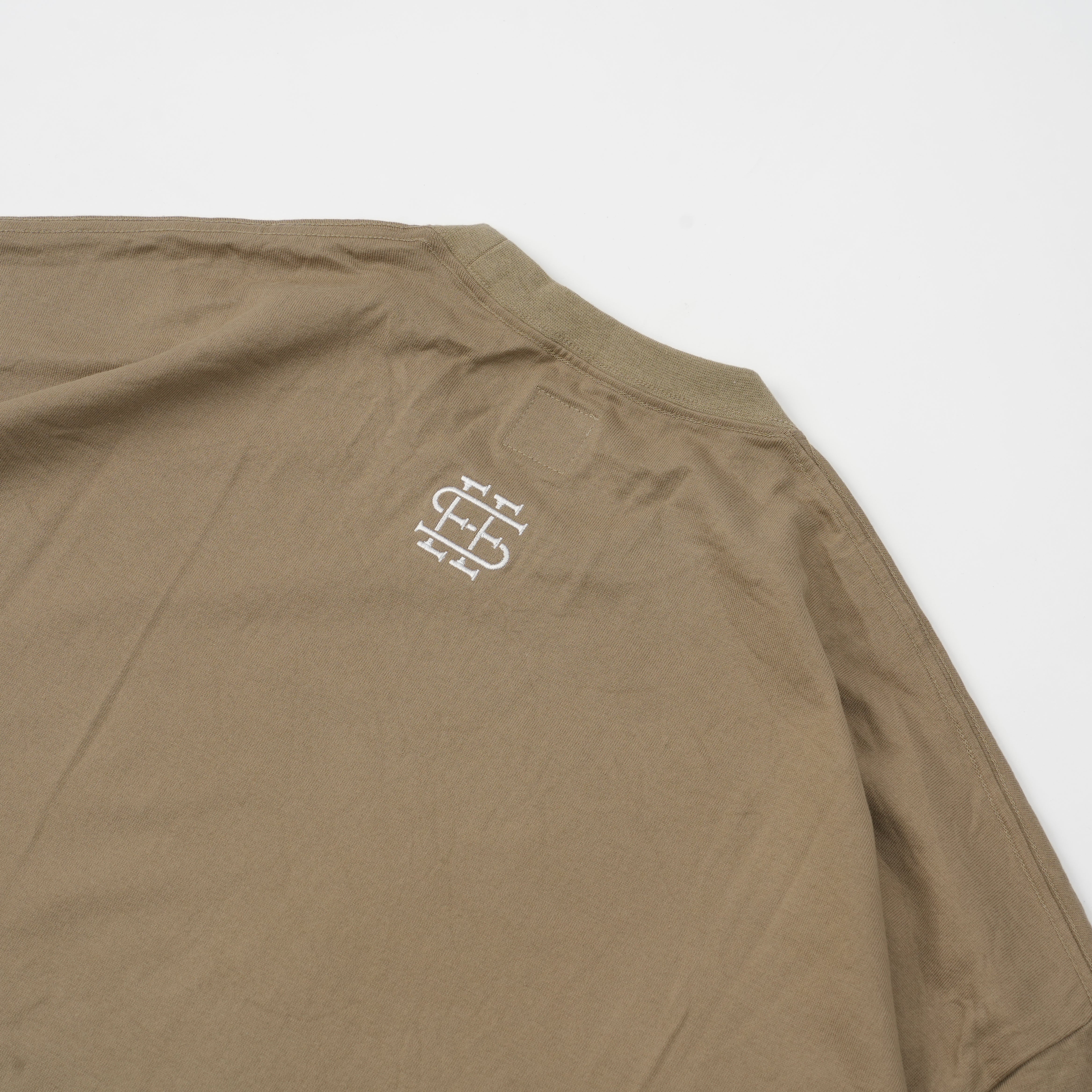 SEE SEE SUPER BIG FLAT LS TEE W DRAWSTRINGS