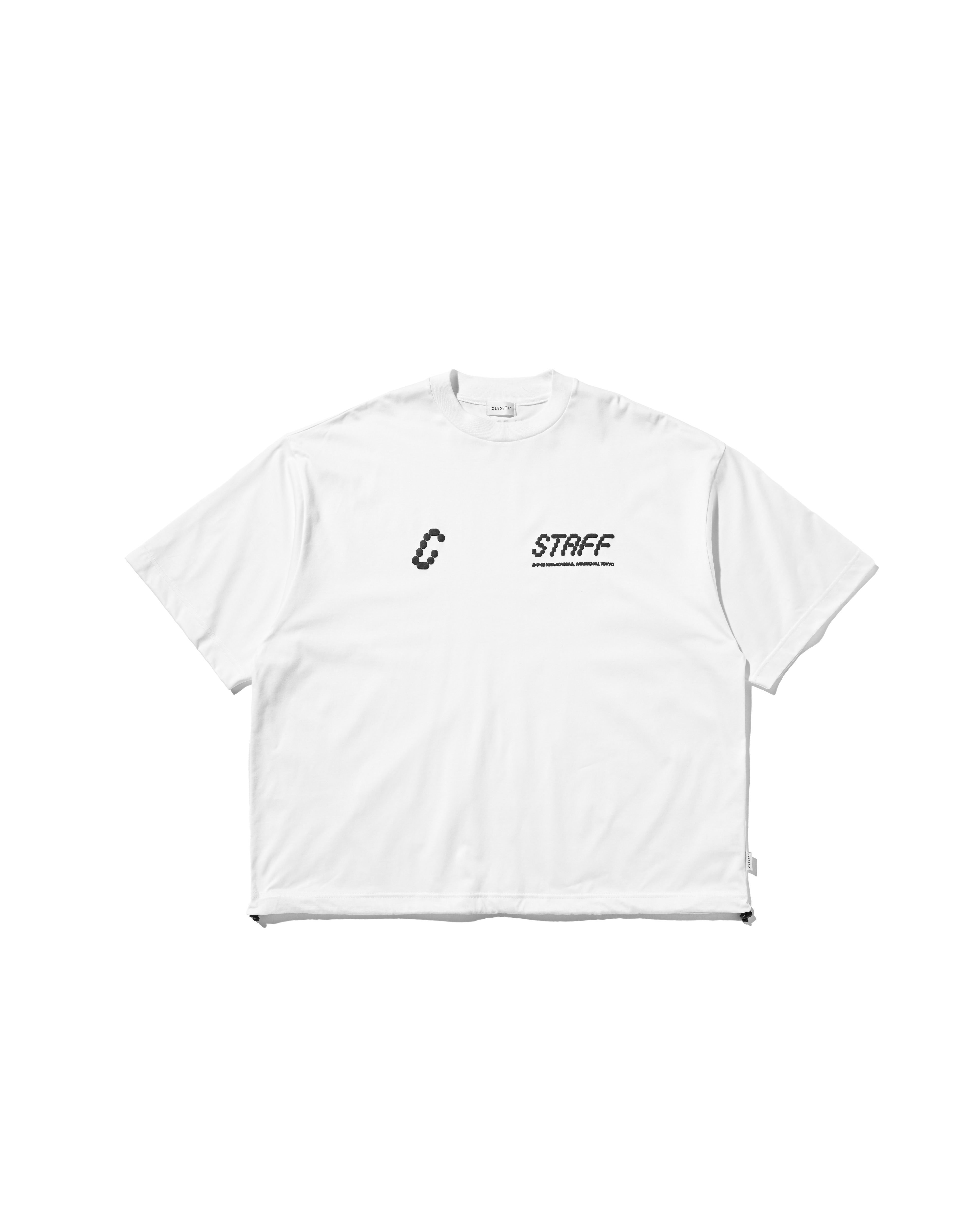 CLESSTE STAFF T-SHIRT WITH DRAWSTRINGS