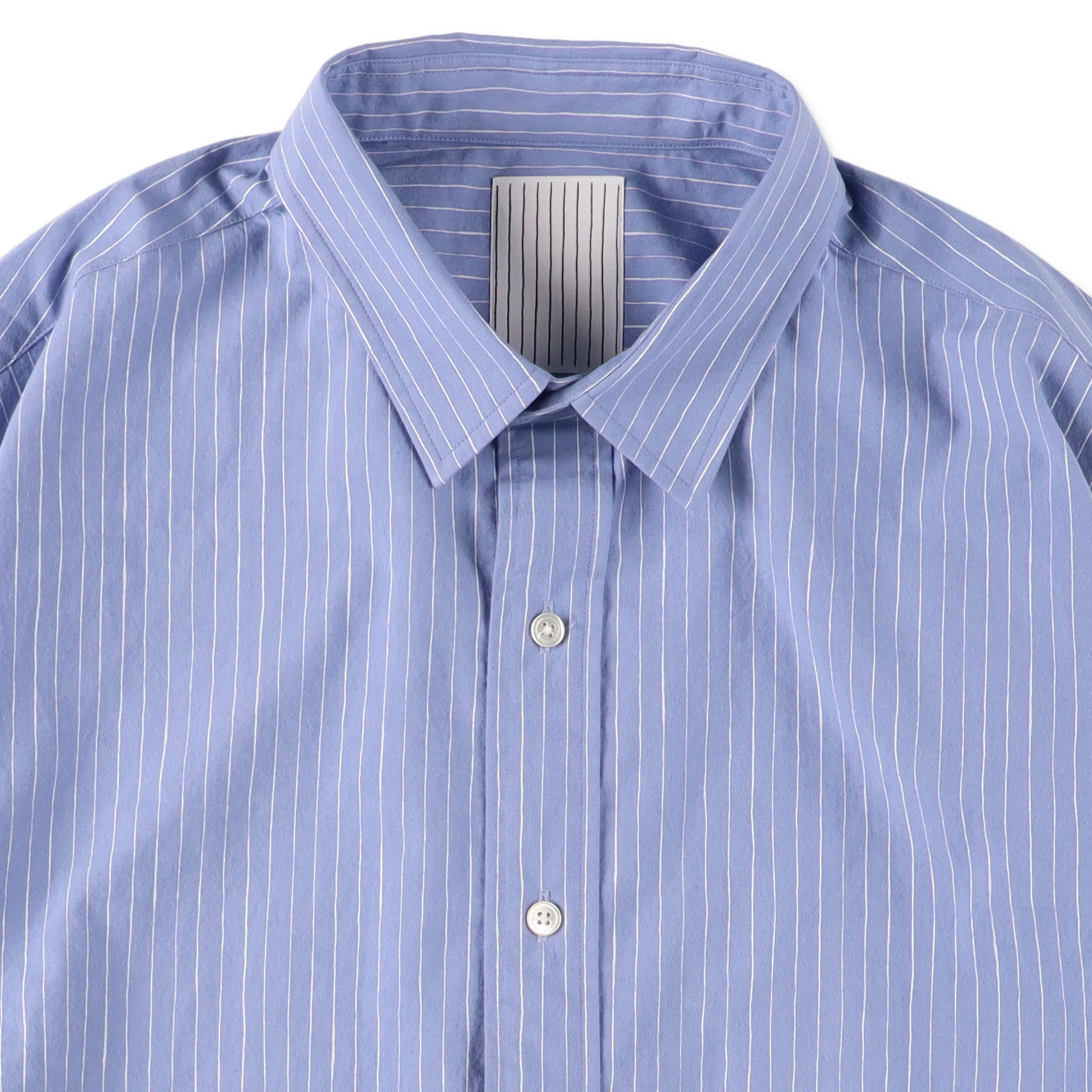 S.F.C 26SS COTTON STRIPE SLIT SHIRT