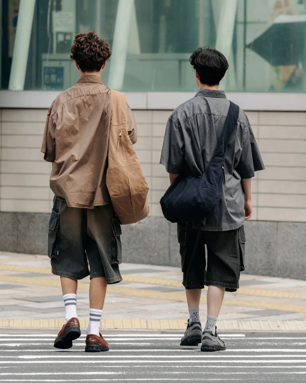 CLESSTE VINTAGE WASH SELVEDGE DENIM CITY MILITARY HALF PANTS