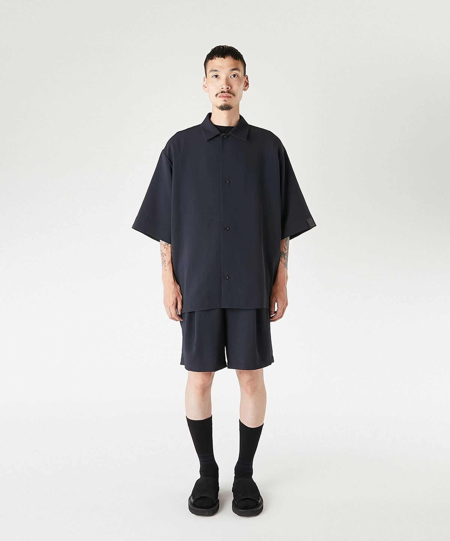 N.HOOLYWOOD 26SS HALF SLEEVE SHIRT (POLY)