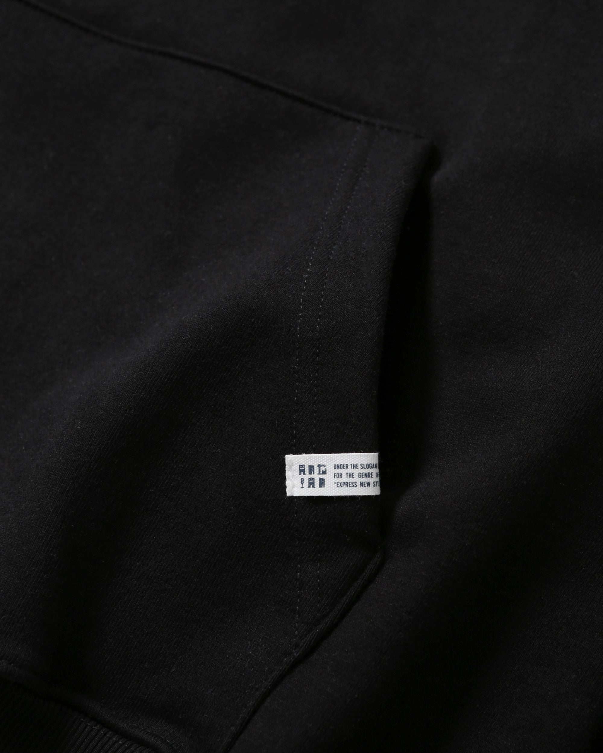 ANGLAN VALLEY TUCK SWEAT BALLOON HOODIE