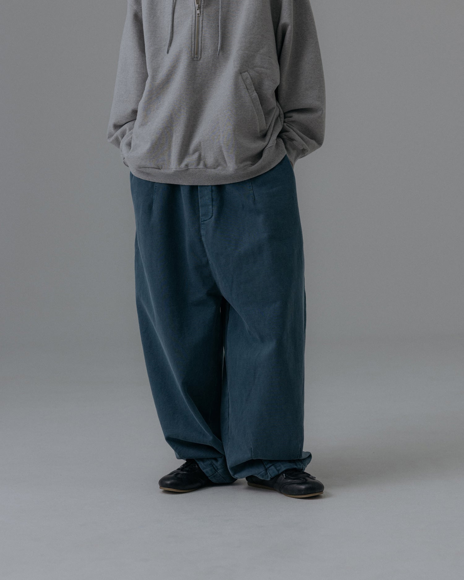 ANGLAN PIGMENT BAGGY BALLOON PANTS