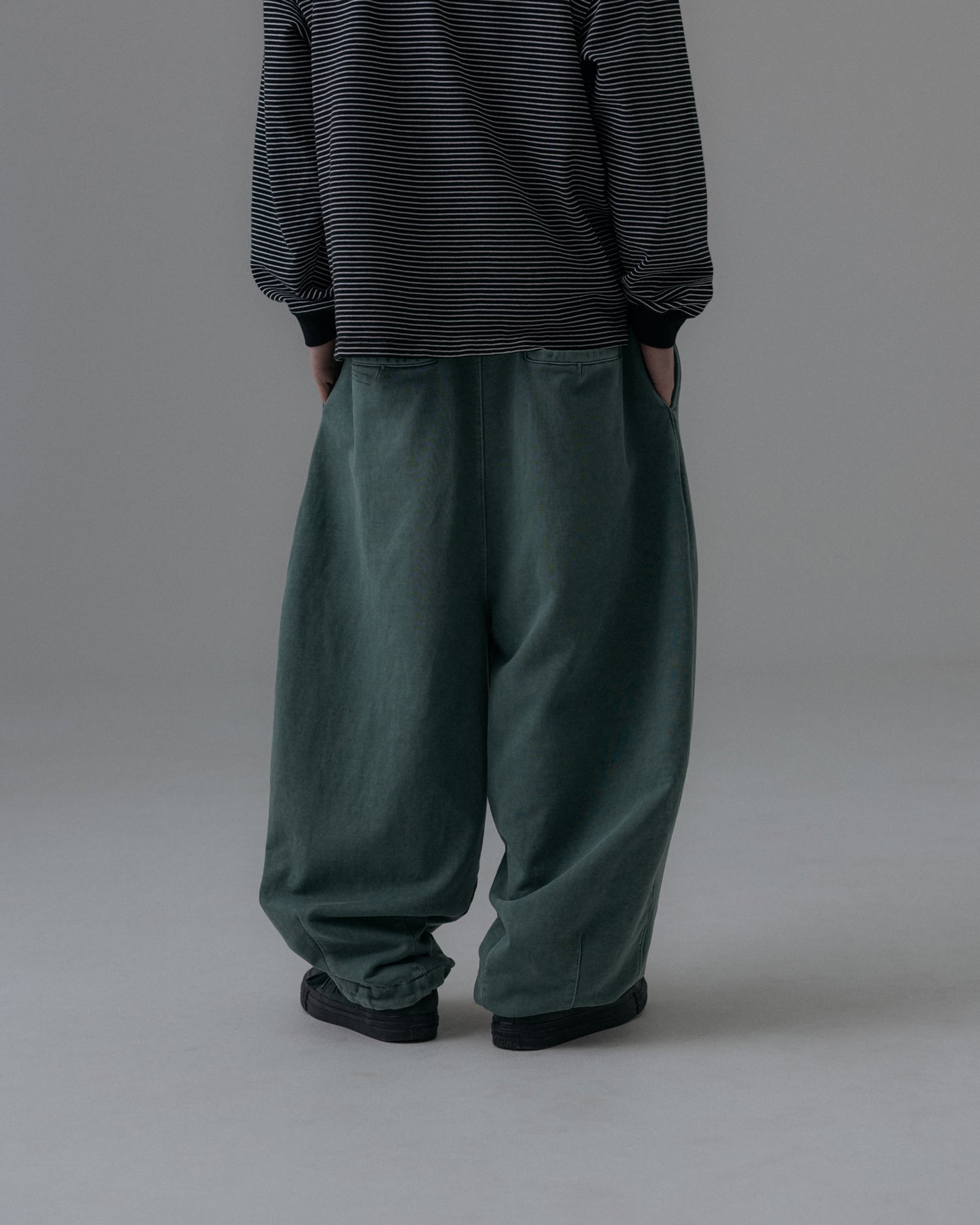 ANGLAN PIGMENT BAGGY BALLOON PANTS