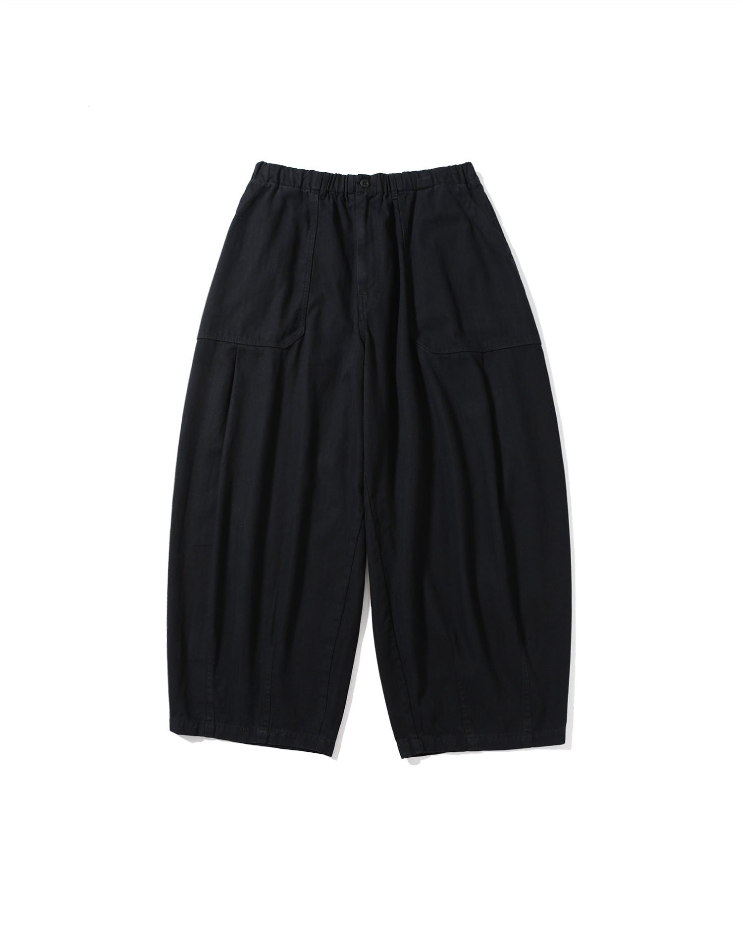ANGLAN HERRINGBONE FATIGUE BALLOON PANTS