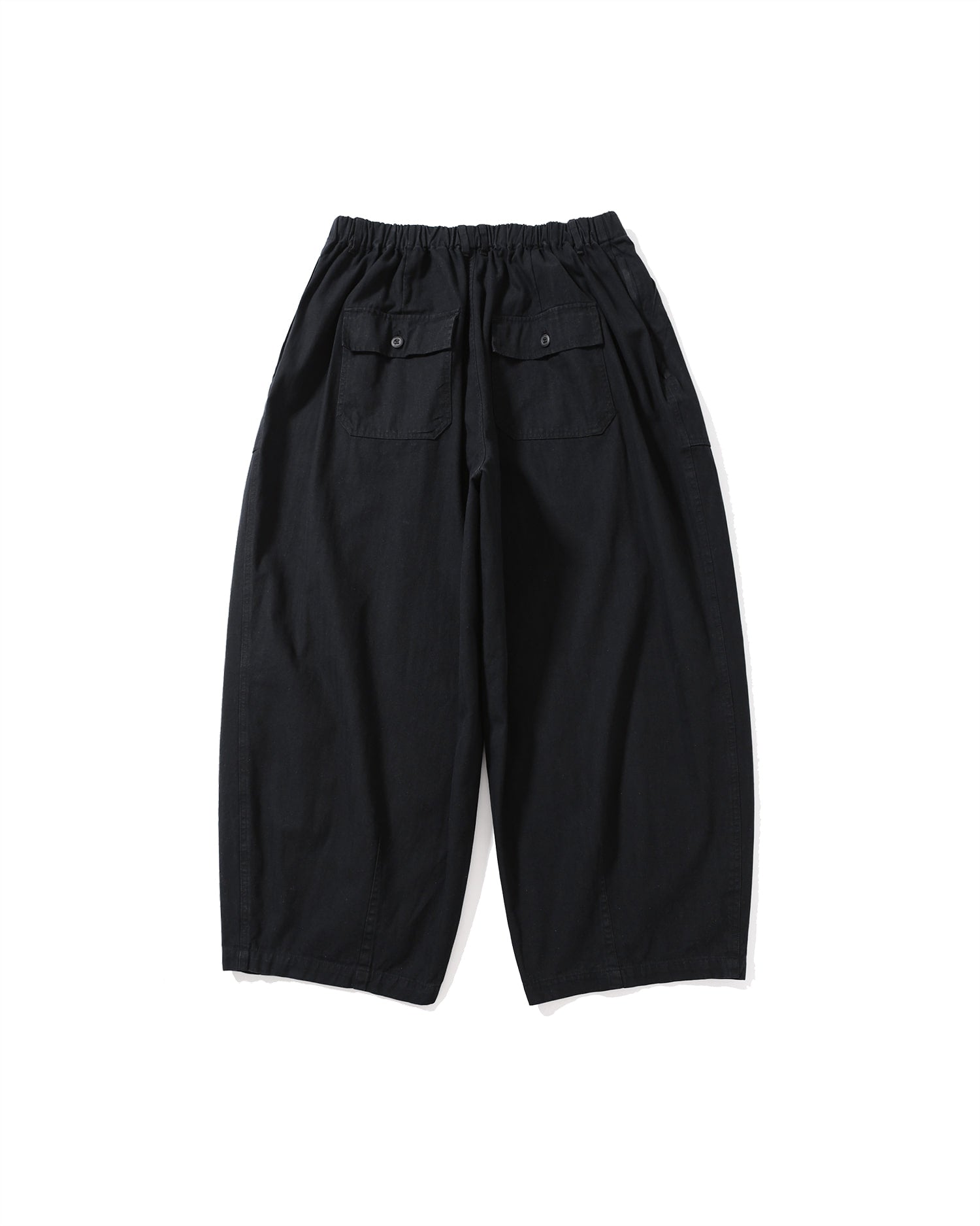 ANGLAN HERRINGBONE FATIGUE BALLOON PANTS