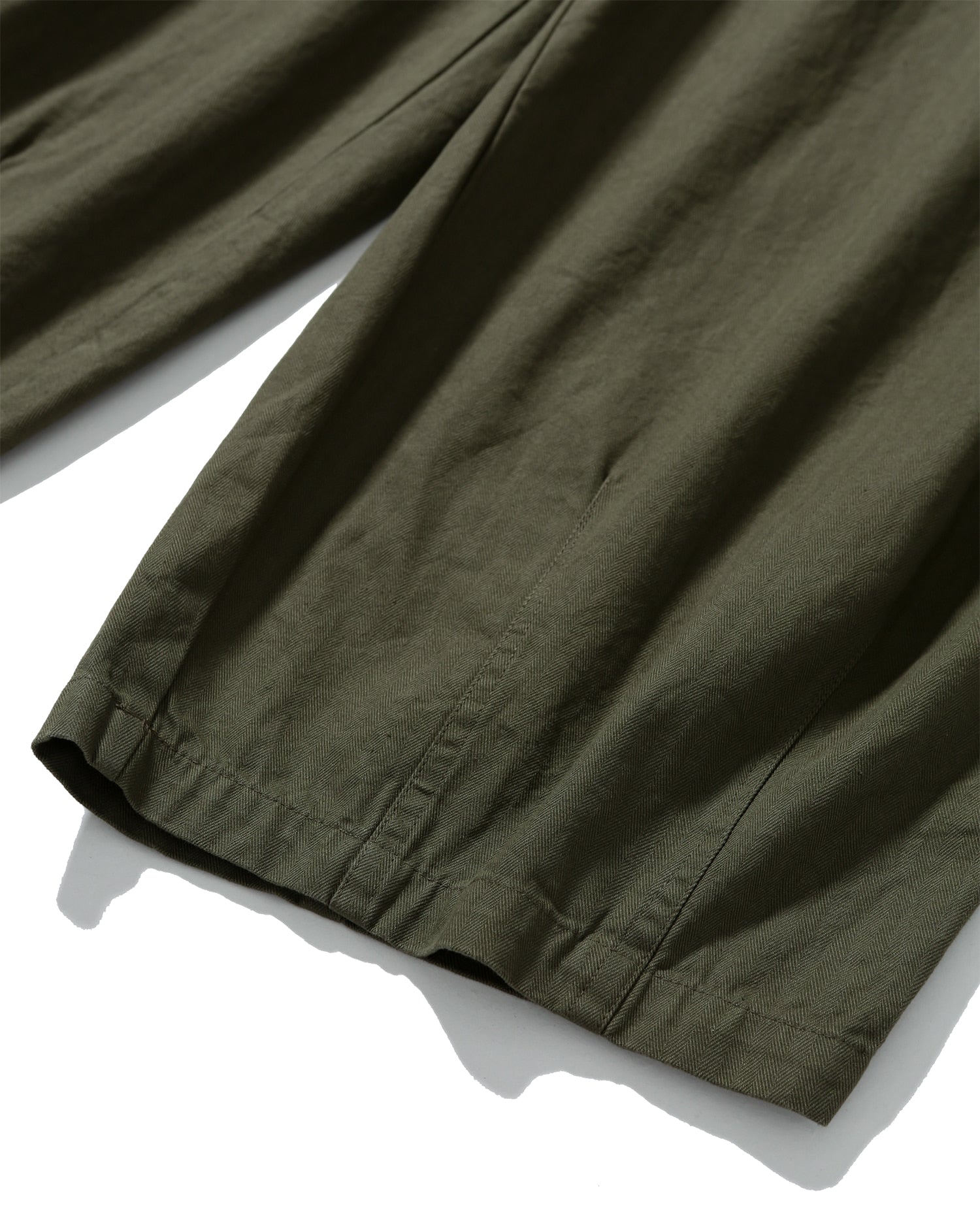 ANGLAN HERRINGBONE FATIGUE BALLOON PANTS