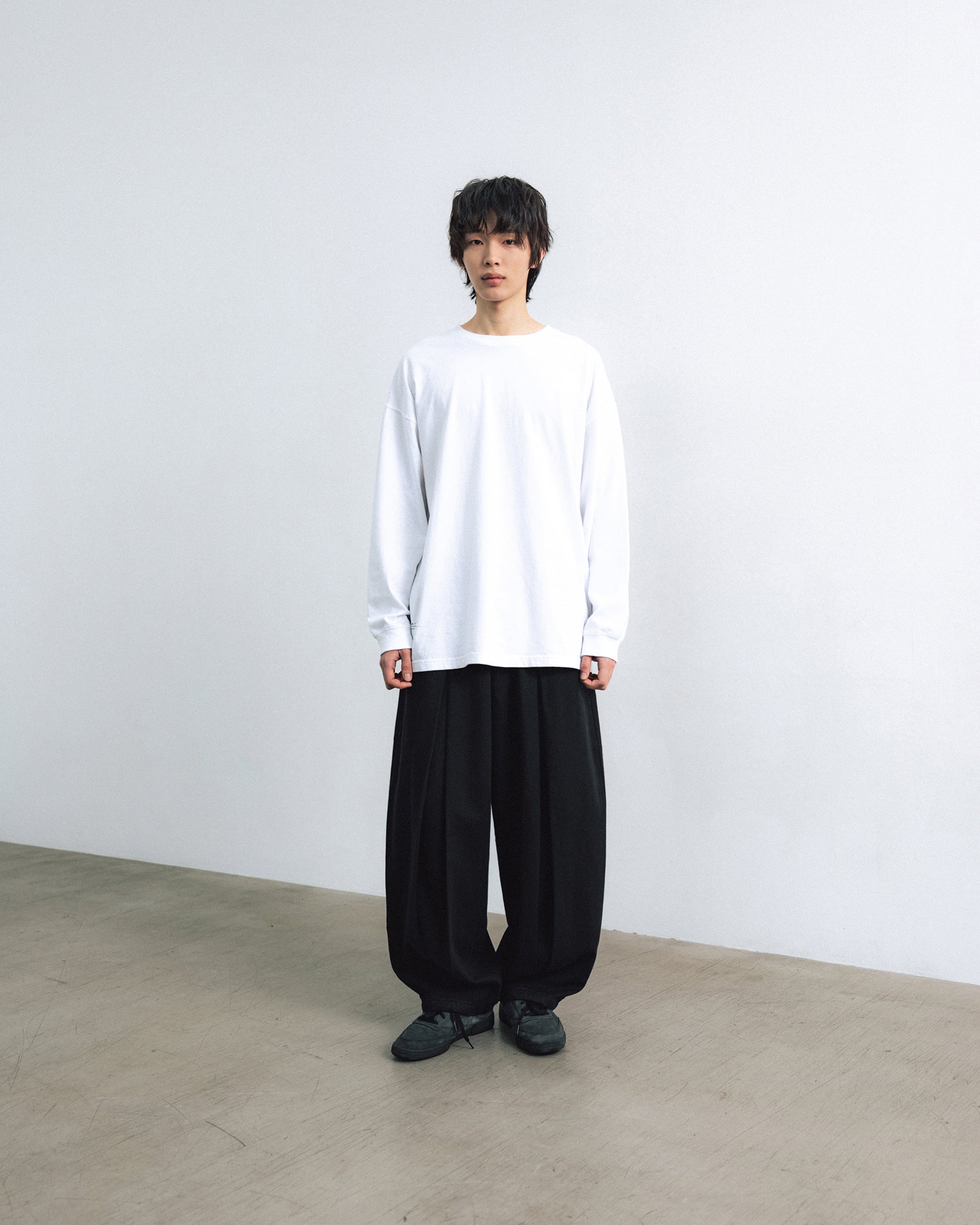 ANGLAN LONG TUCK WING BALLOON PANTS