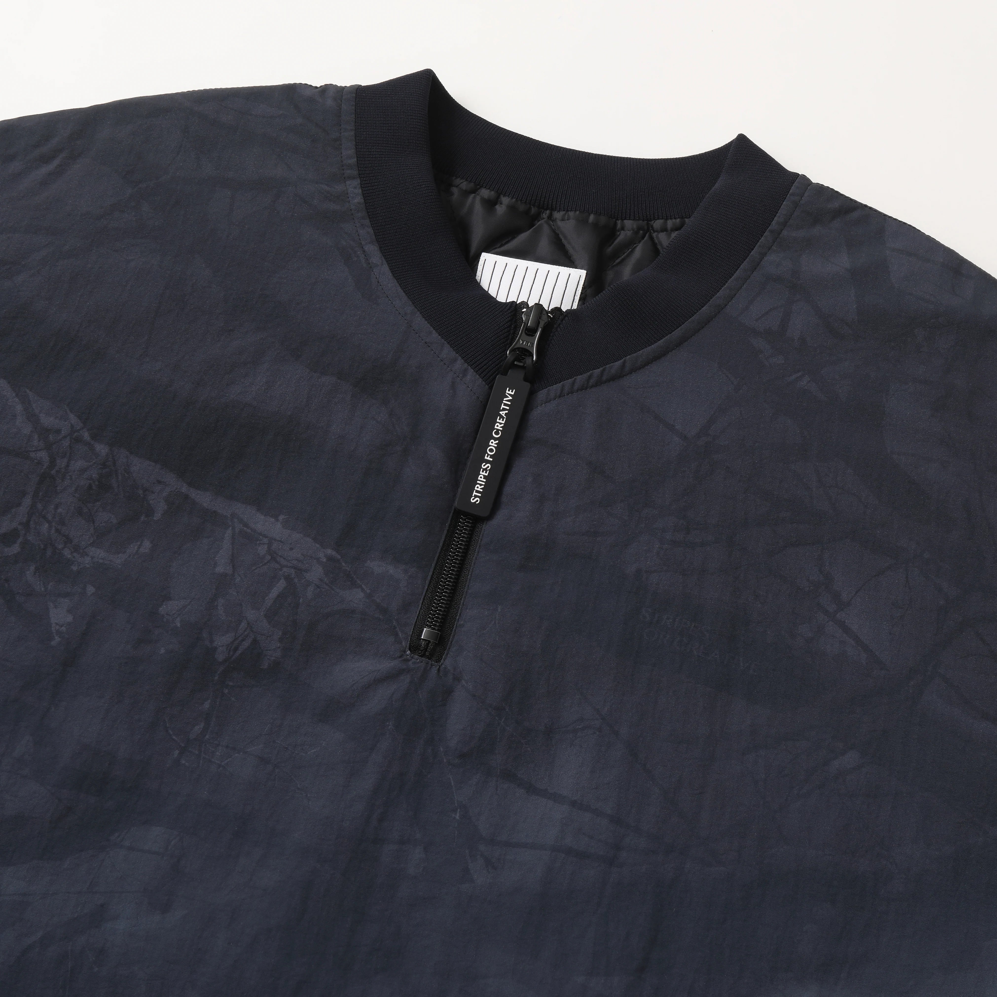 S.F.C 25FW BASEBALL HALF ZIP JACKET