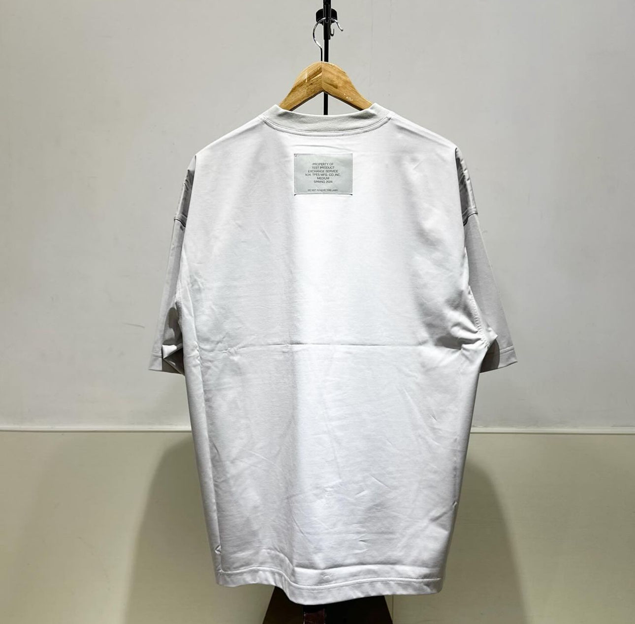 N.HOOLYWOOD TEST PRODUCT EXCHANGE SERVICE POCKET TEE