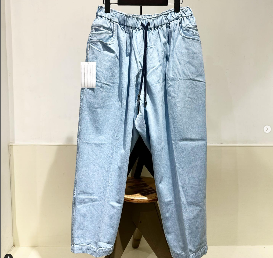 S.F.C 23FW - SUPER WIDE DENIM PANTS
