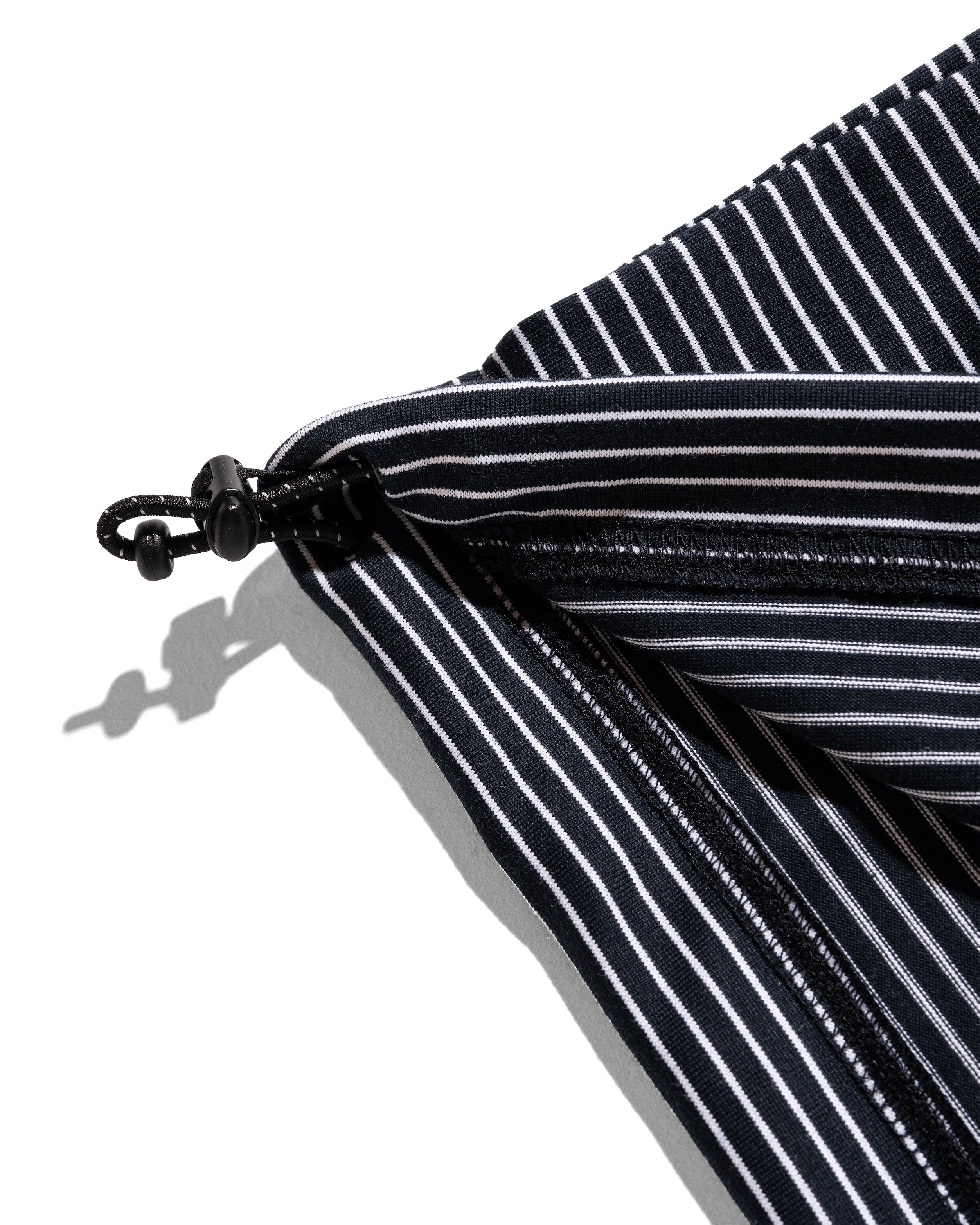 CLESSTE "C"STRIPED MASSIVE T-SHIRT WITH DRAWSTRINGS