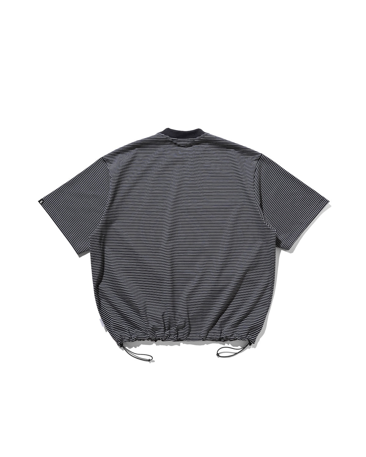 CLESSTE "C"STRIPED MASSIVE T-SHIRT WITH DRAWSTRINGS