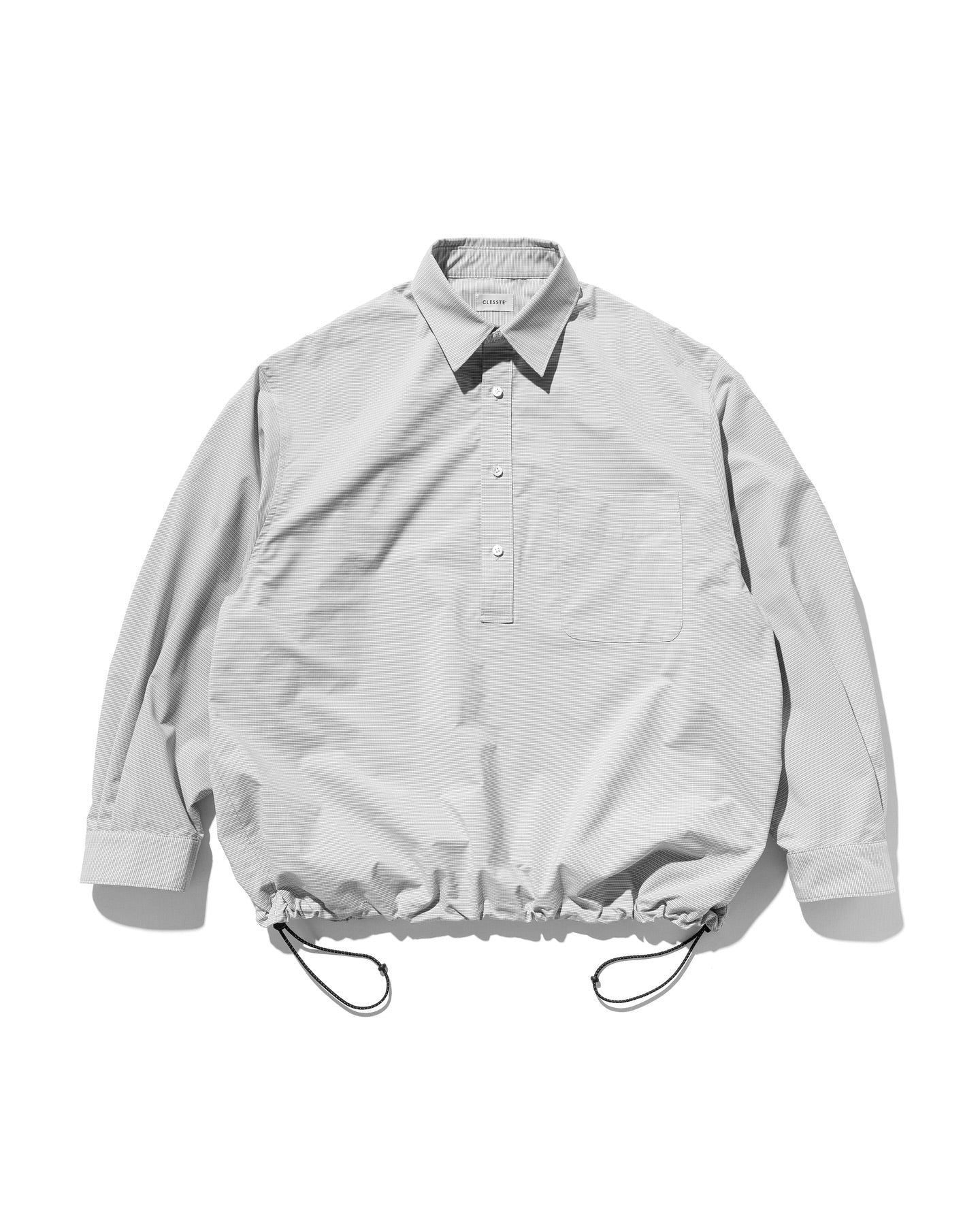 CLESSTE MINI PLAID L/S PULLOVER SHIRT