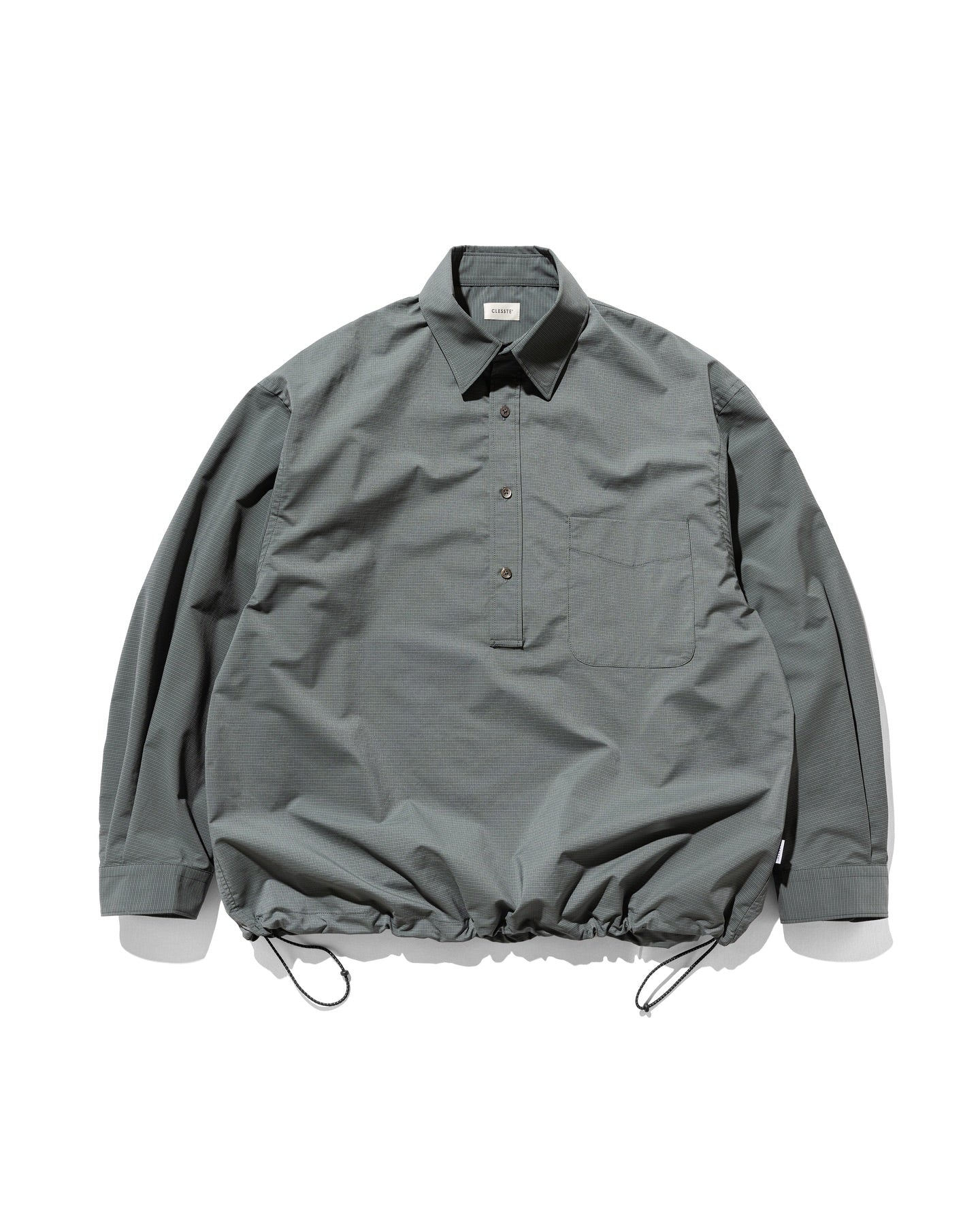 CLESSTE MINI PLAID L/S PULLOVER SHIRT