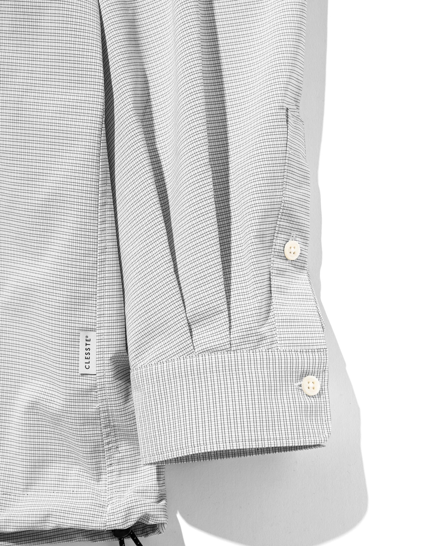 CLESSTE MINI PLAID L/S PULLOVER SHIRT