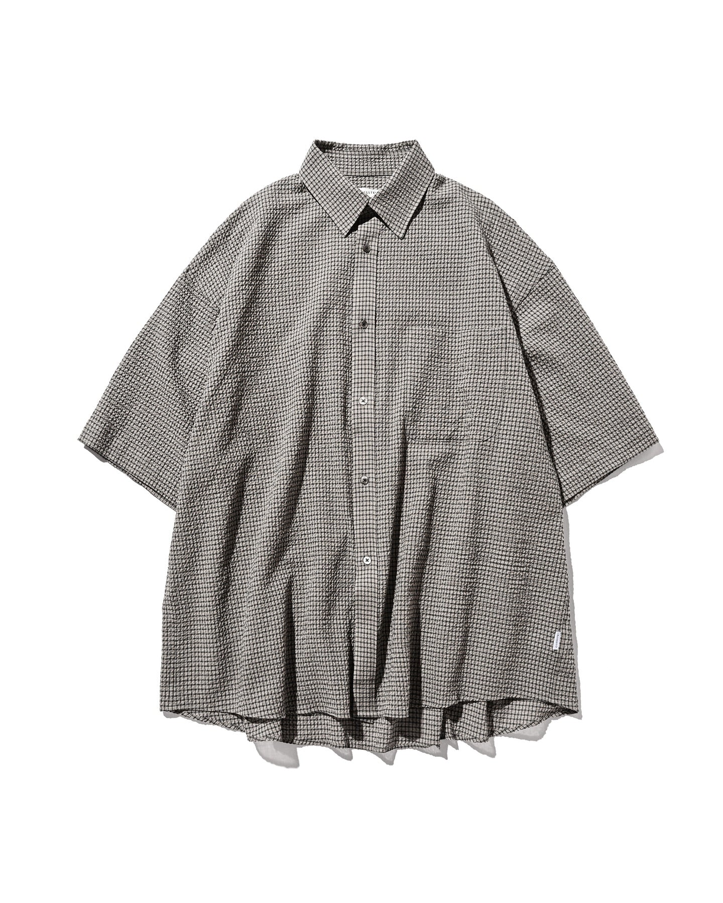 CLESSTE MINI PLAID SUCKER CLASSIC CITY S/S SHIRT