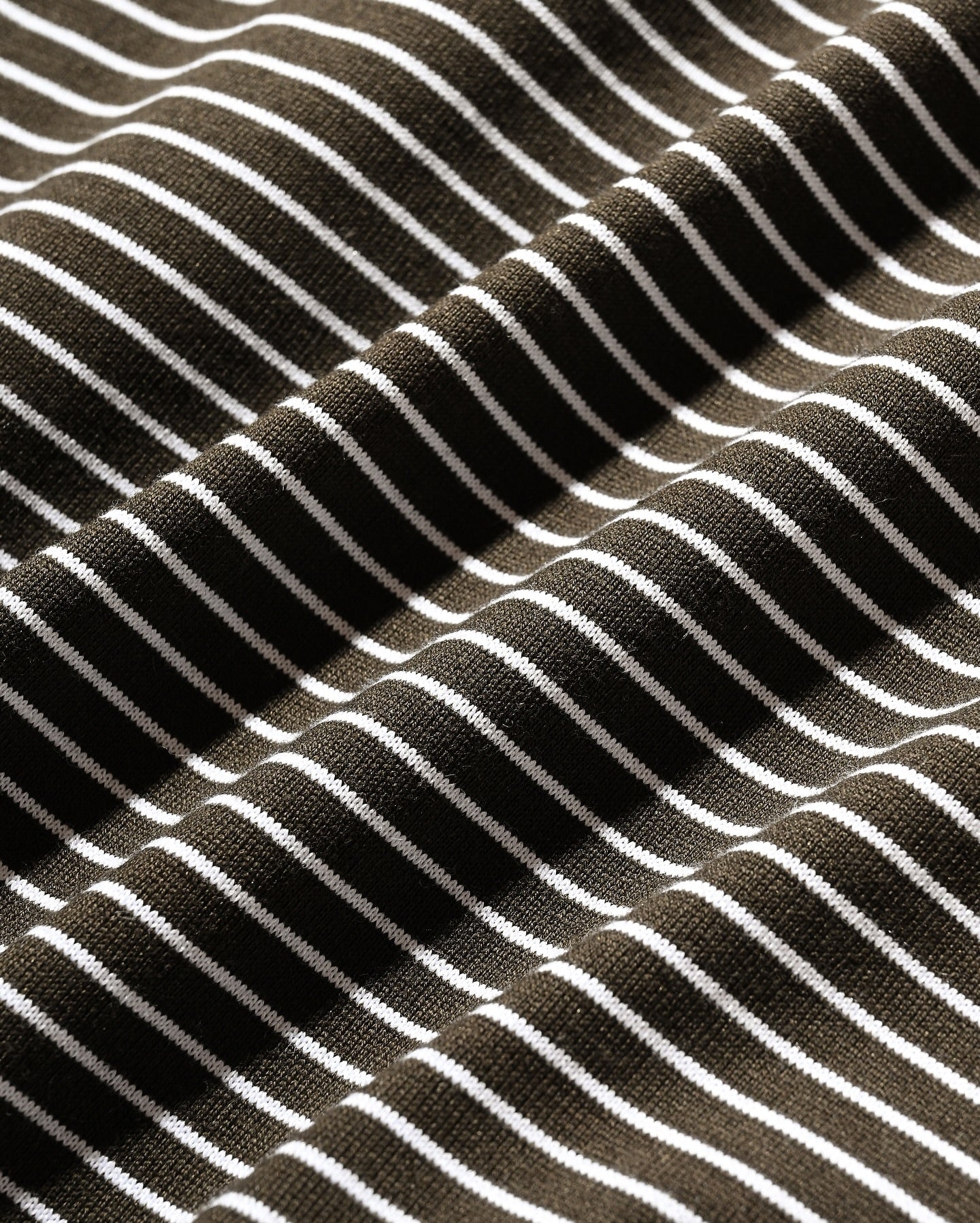 CLESSTE EMBROIDERY LOGO STRIPED S/S POLO WITH DRAWSTRINGS