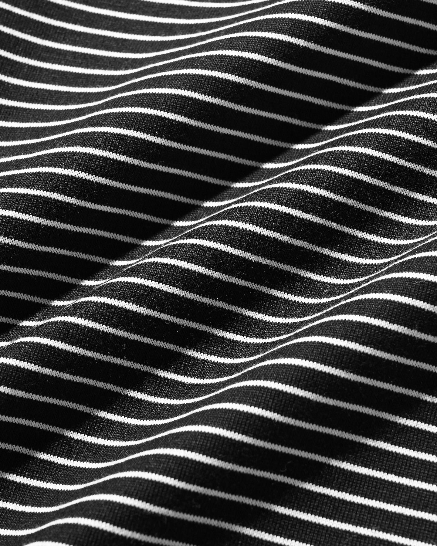 CLESSTE EMBROIDERY LOGO STRIPED S/S POLO WITH DRAWSTRINGS