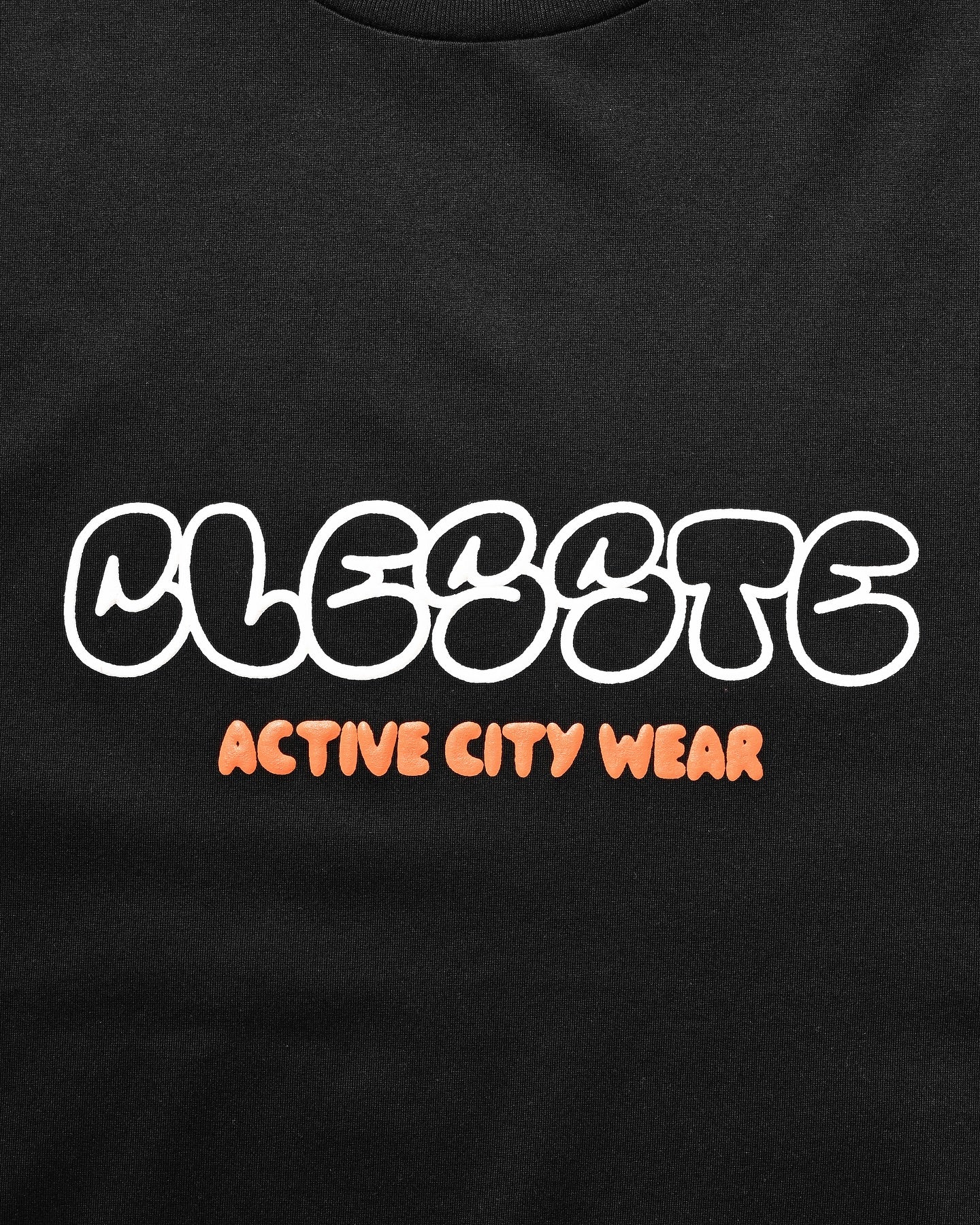 CLESSTE BUBBLE LOGO PRINT MASSIVE T-SHIRT WITH DRAWSTRINGS