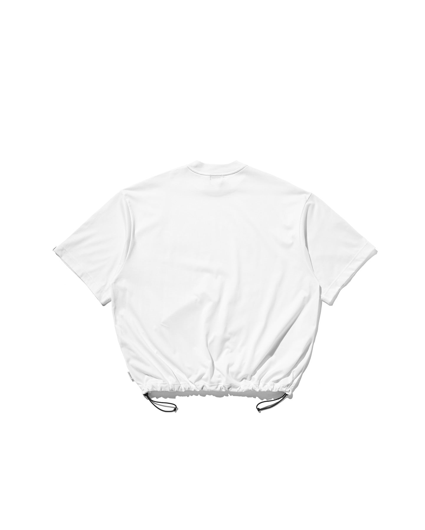CLESSTE ENBROIDERY MASSIVE T-SHIRT WITH DRAWSTRINGS