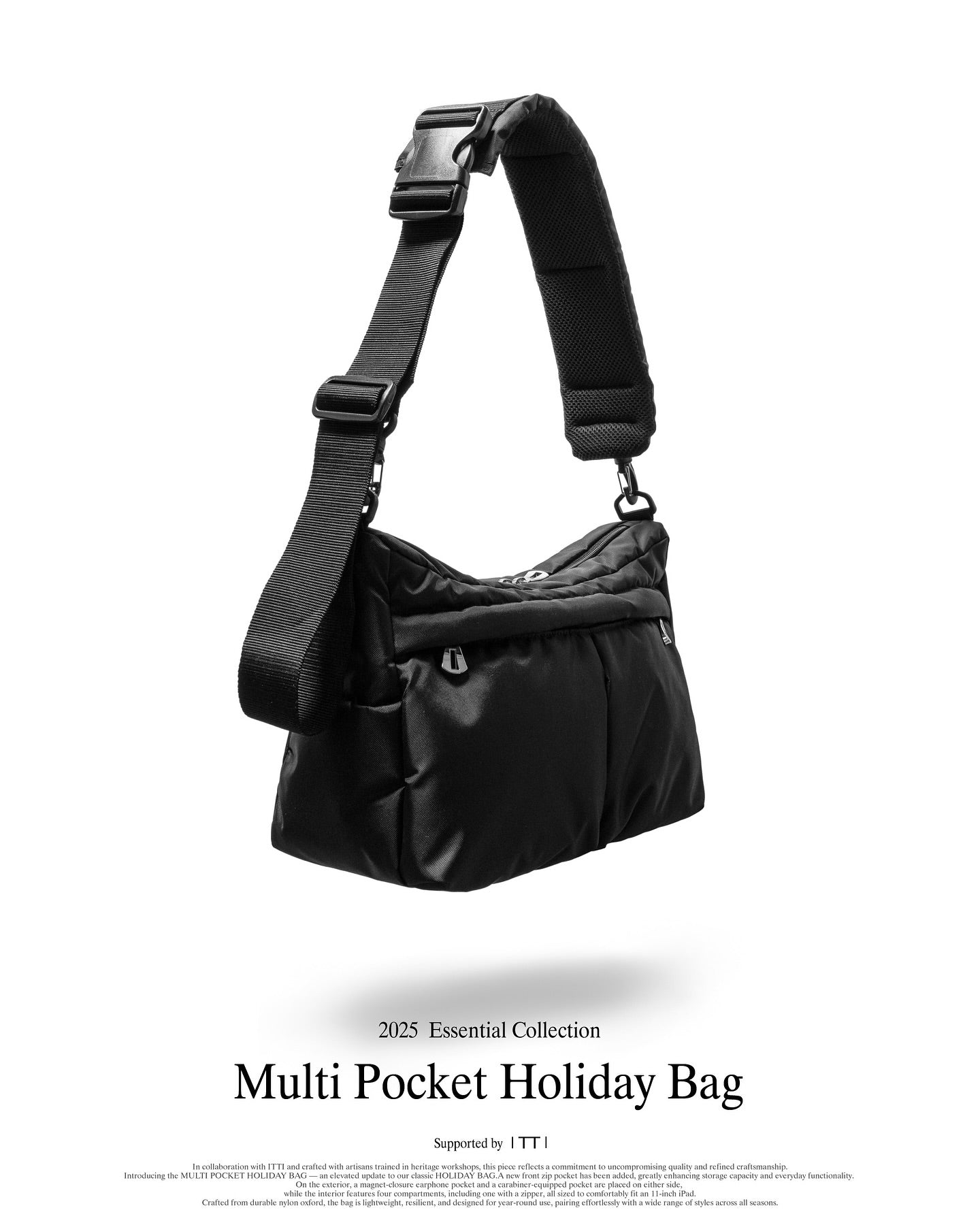 CLESSTE MULTI POCKET HOLIDAY BAG