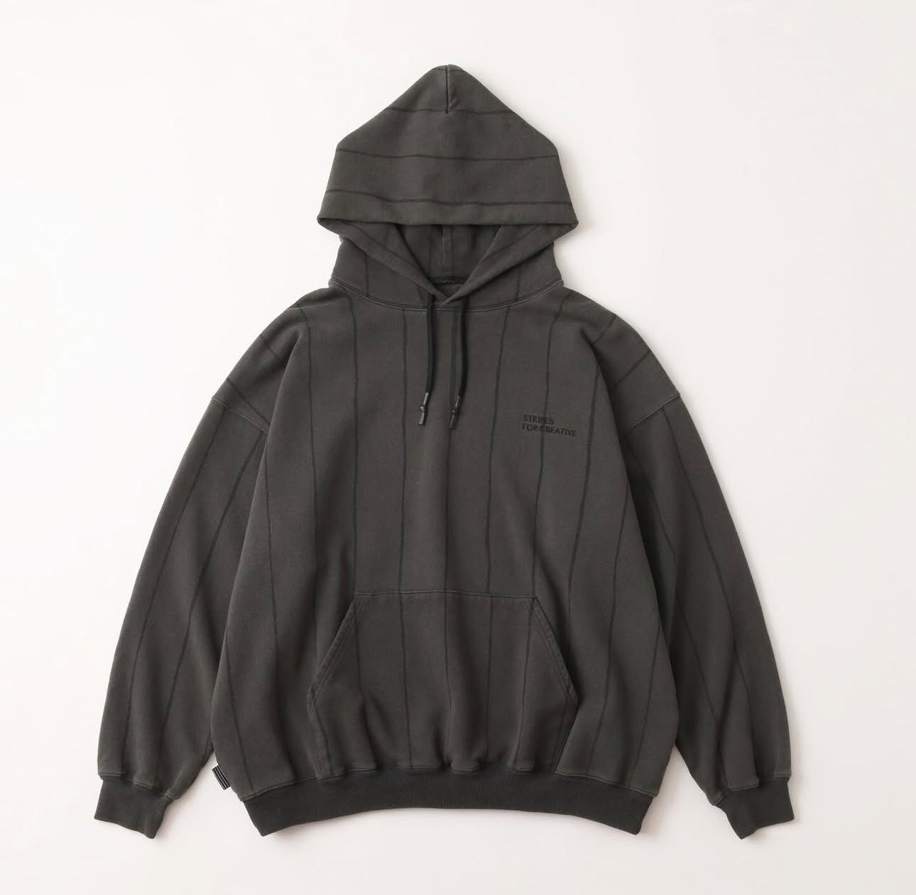 S.F.C 25FW STRIPE HOODIE (DISCHARGED)