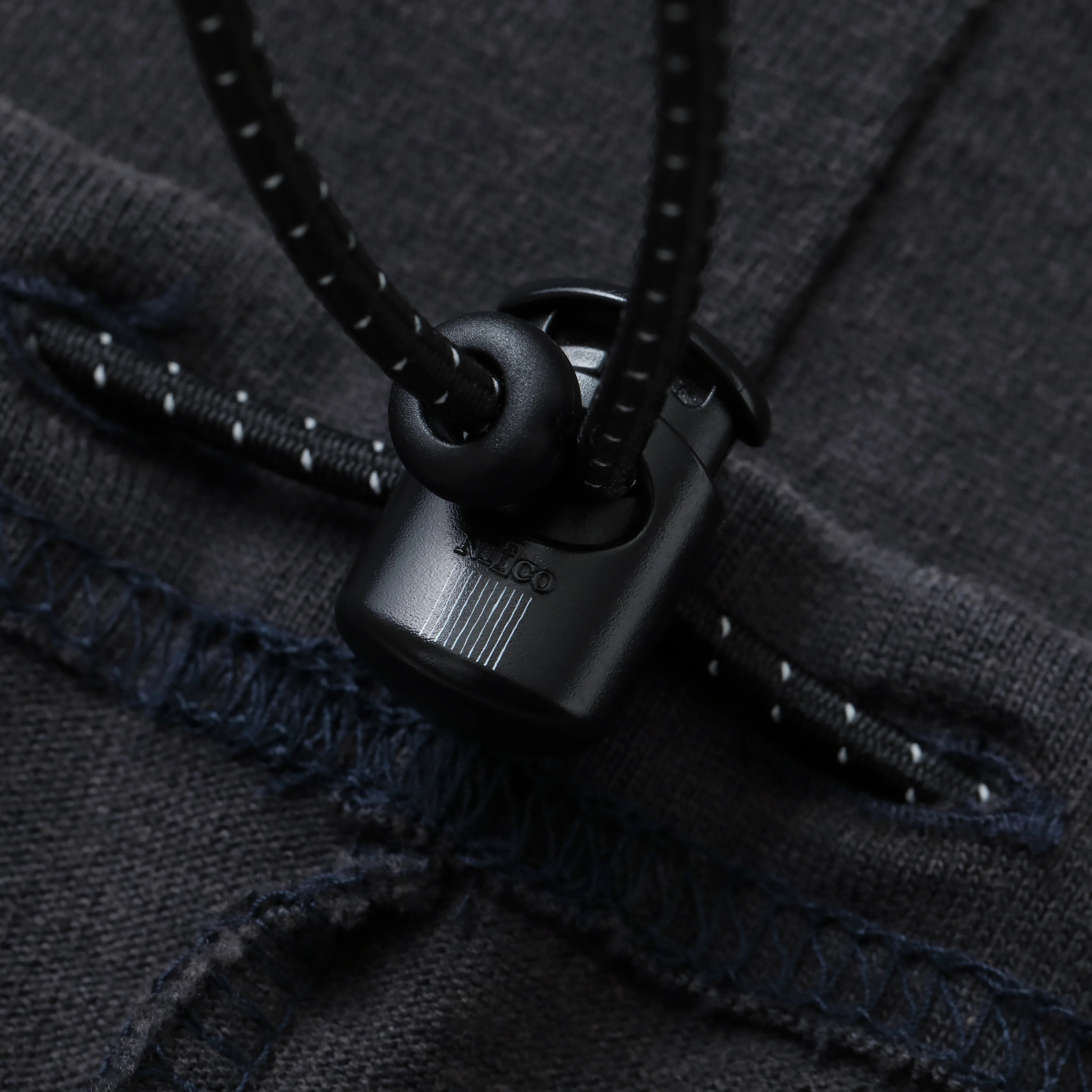 S.F.C 25FW SIDE STRIPE HOODY LS TEE (DISCHARGED)