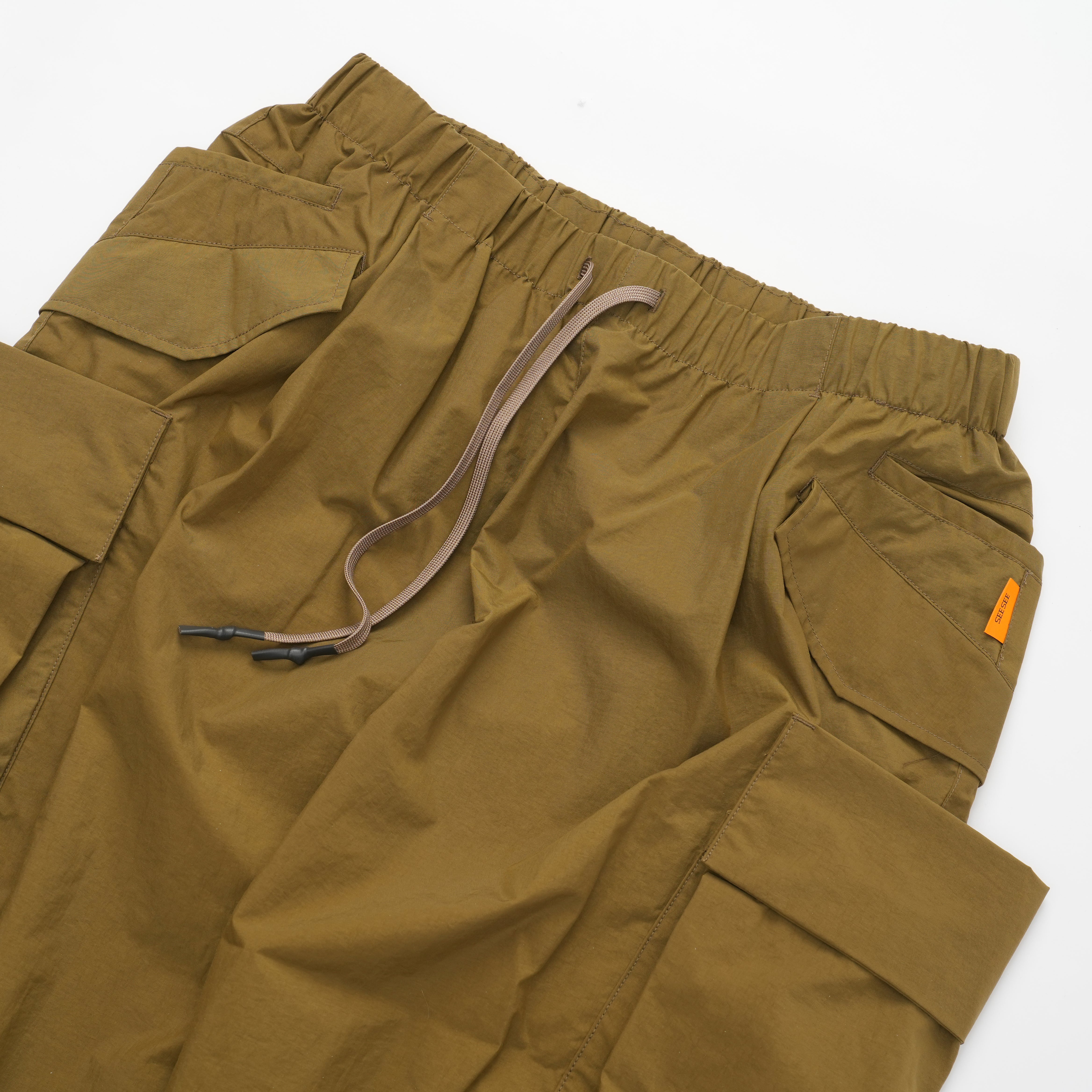 SEE SEE BIG POCKET WIDE CARGO PANTS