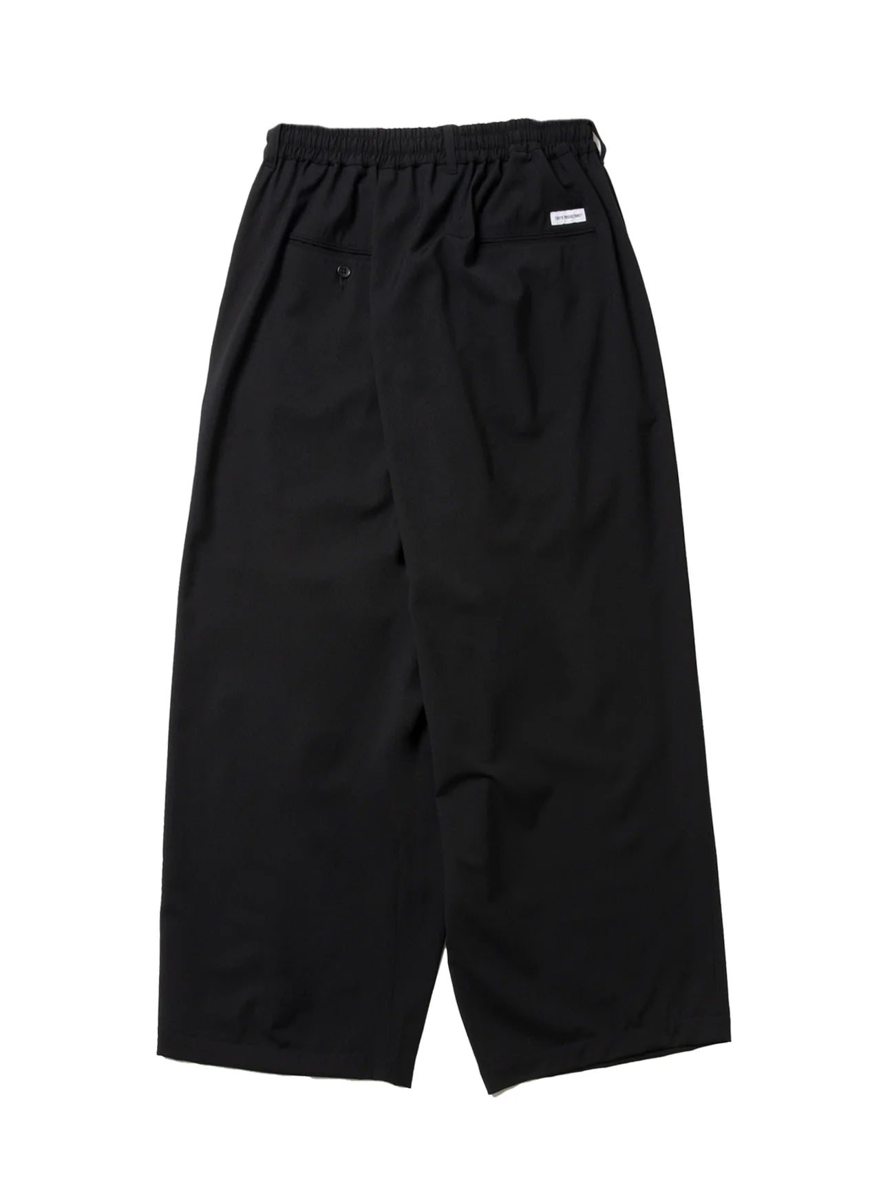 COOTIE PRODUCTIONS 25SS Leno Cloth Wrap Wide Easy Trousers
