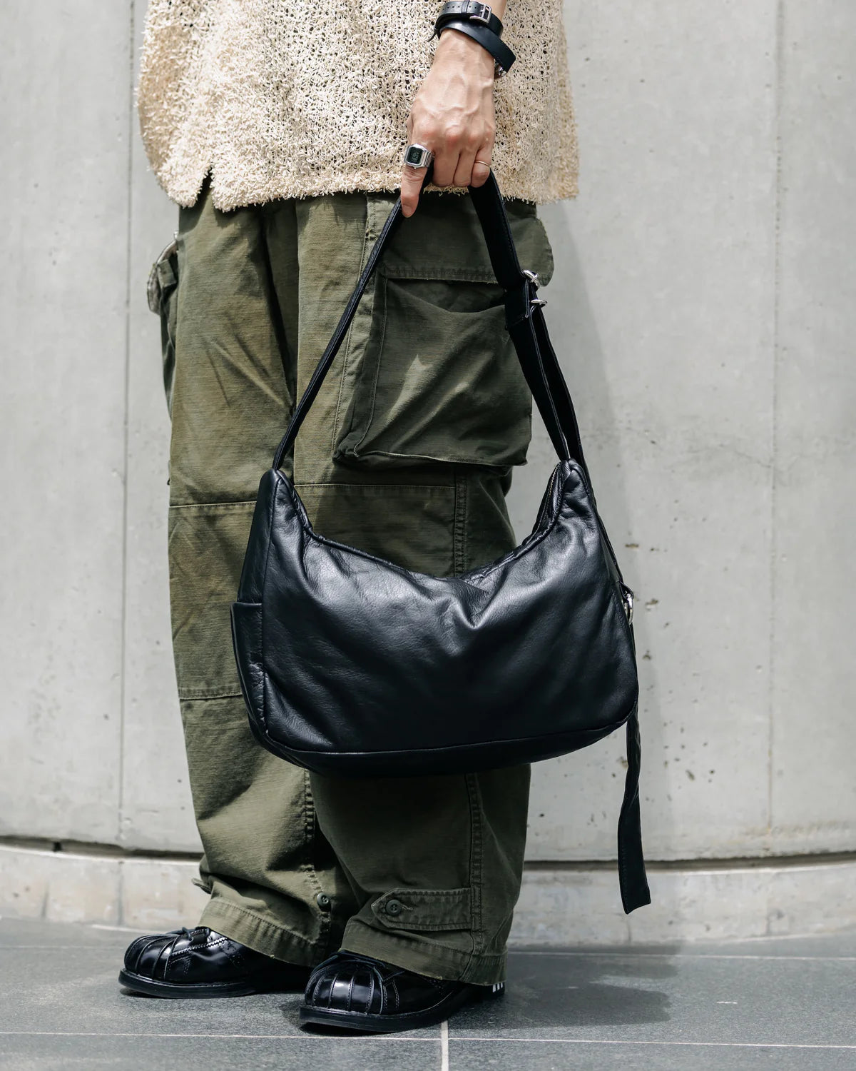 CLESSTE LEATHER HOLIDAY BAG