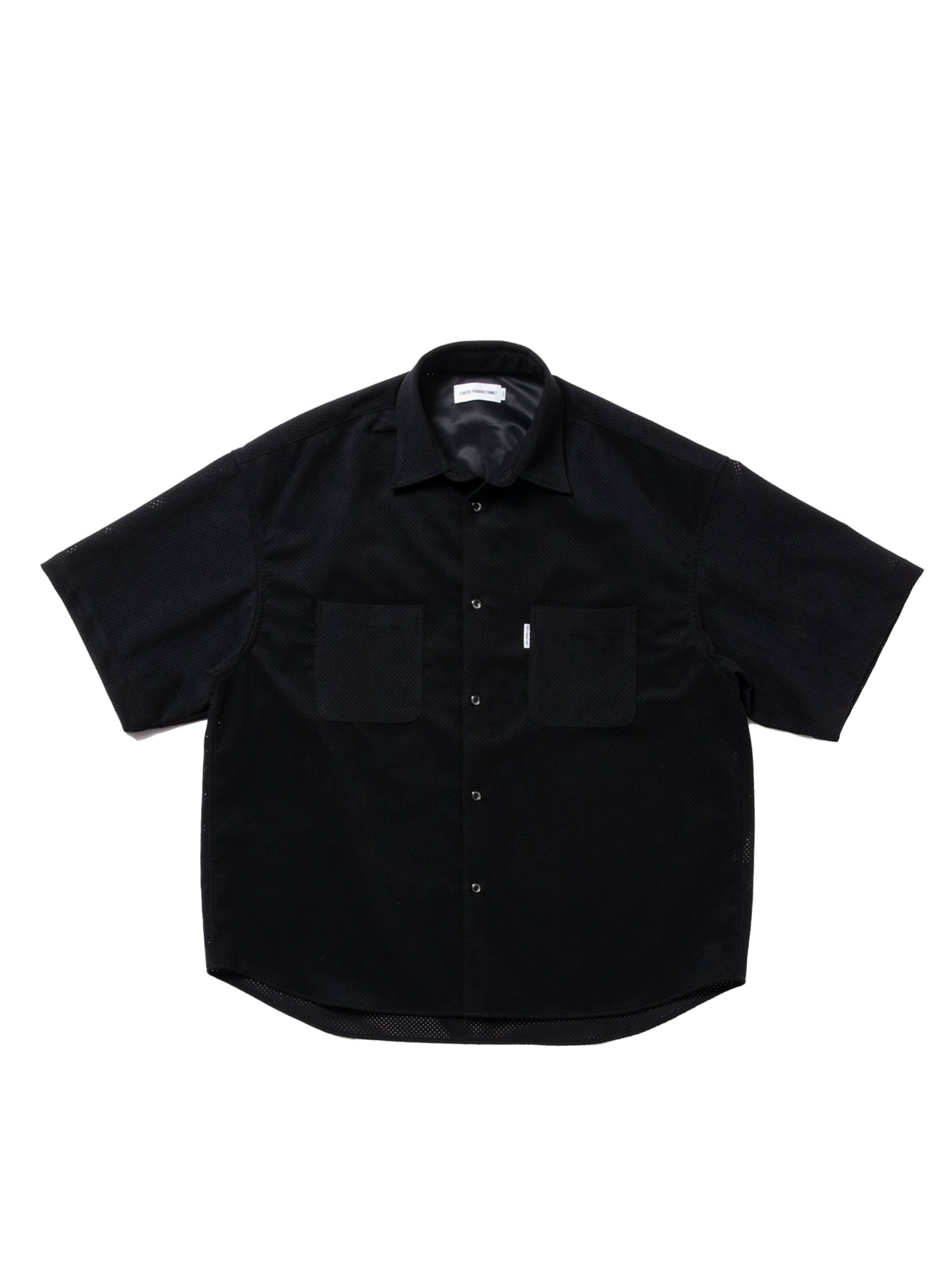 COOTIE PRODUCTIONS 25SS Punching Faux Suede Work S/S Shirt