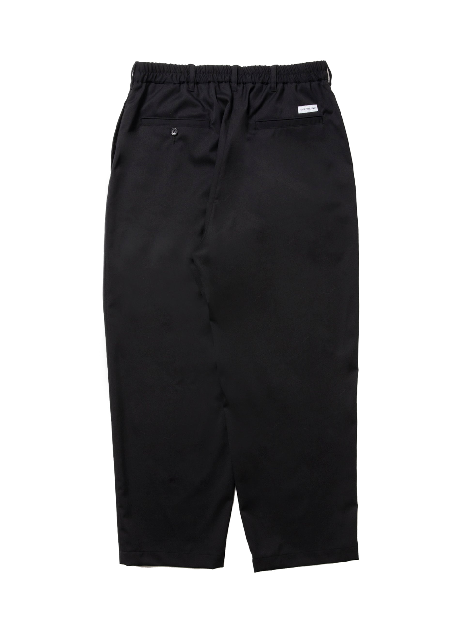COOTIE PRODUCTIONS 25SS Comfort Merino Saxony 2 Tuck Wide Easy Trousers