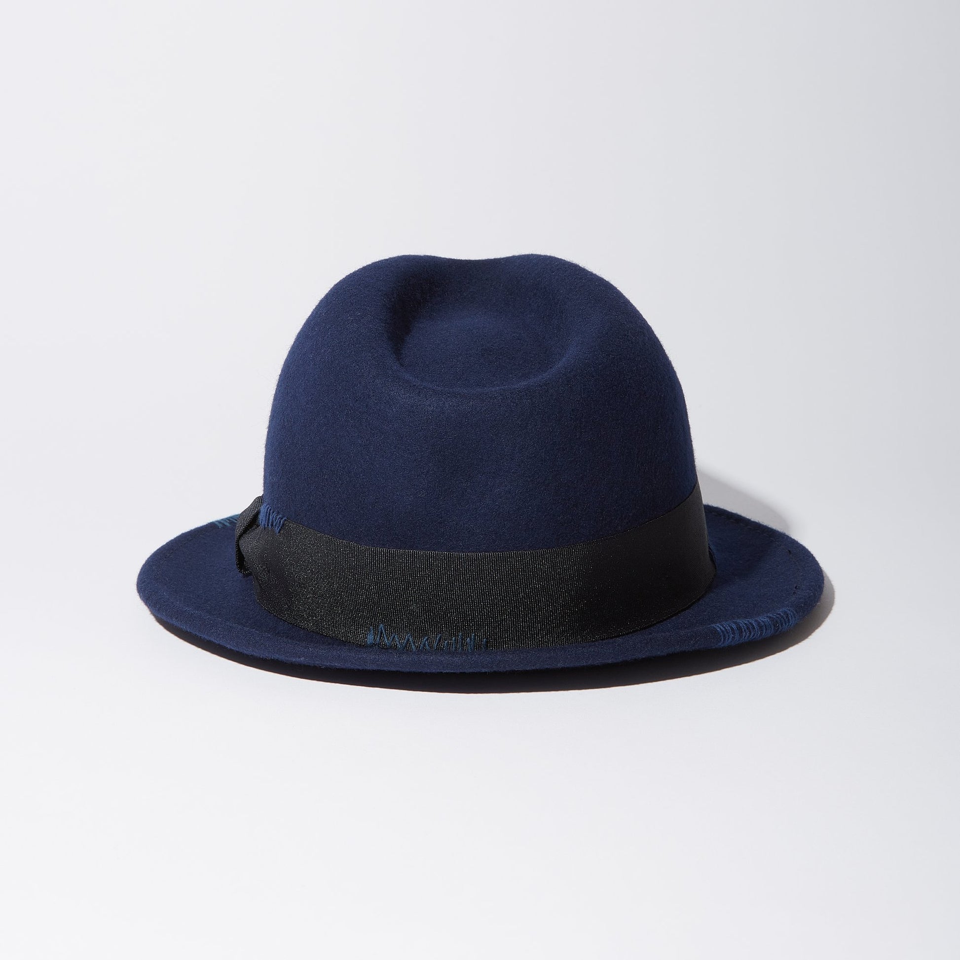 KUON Sashiko Fedora Hat