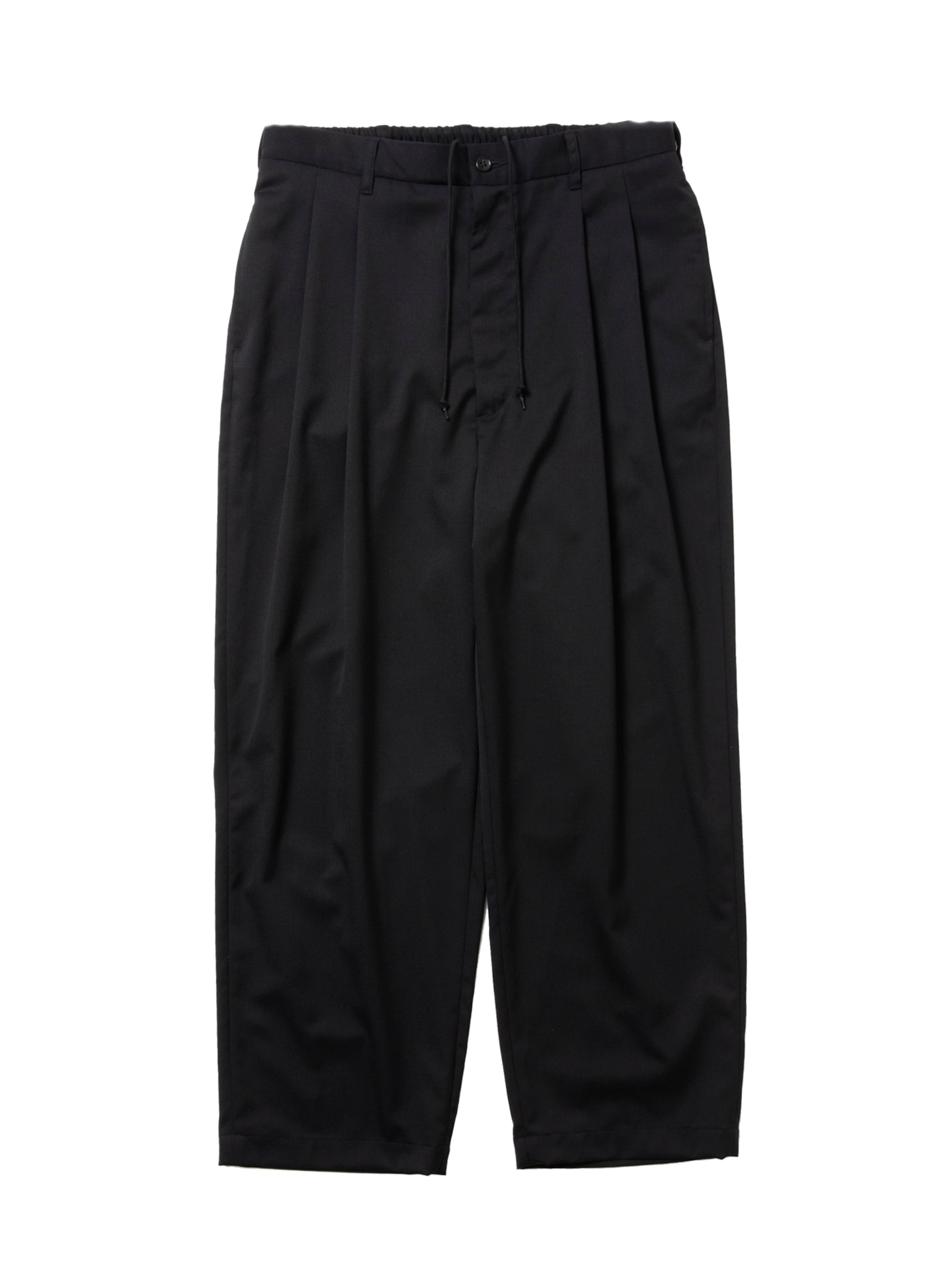 COOTIE PRODUCTIONS 25SS Comfort Merino Saxony 2 Tuck Wide Easy Trousers