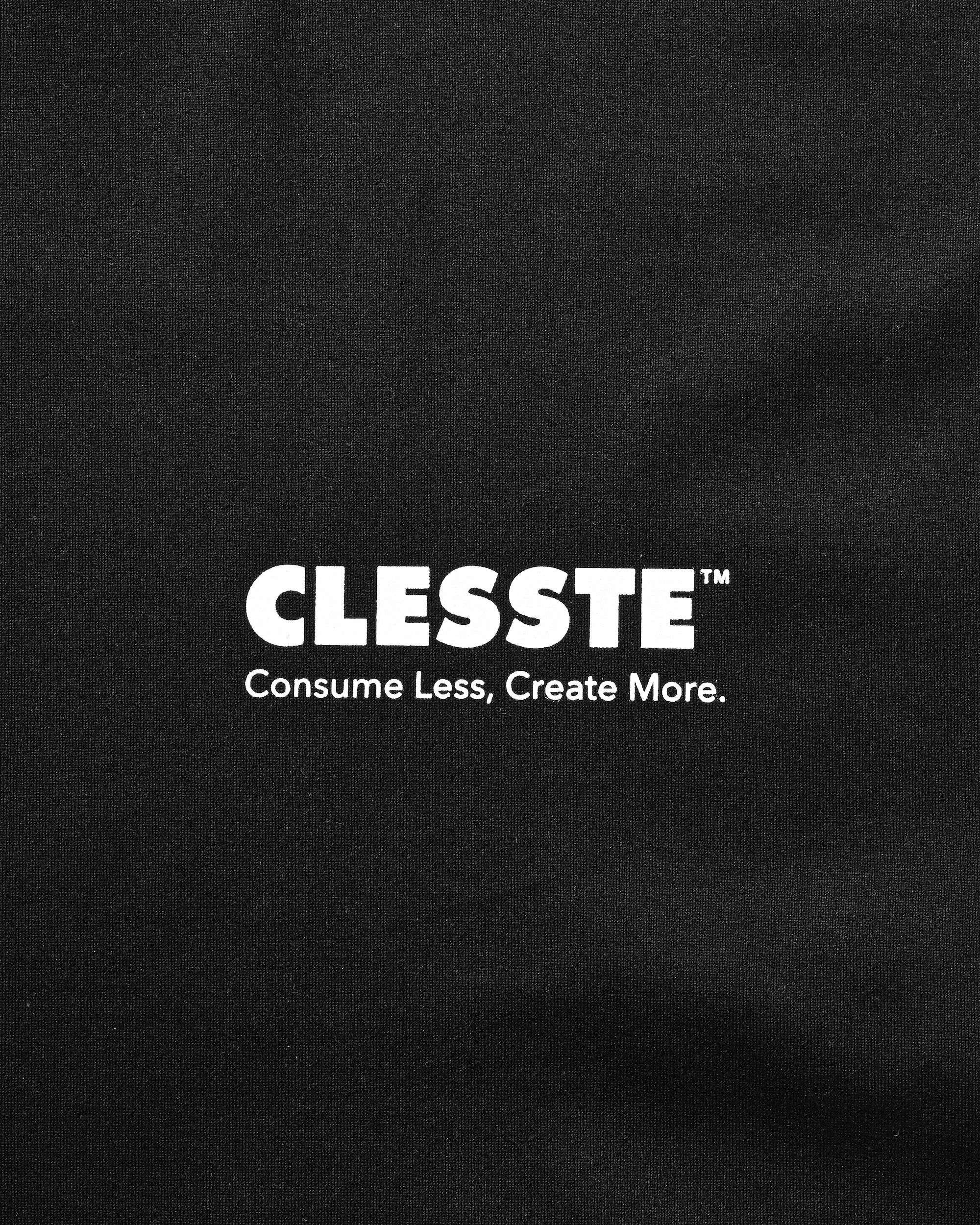 CLESSTE LOGO PRINT MASSIVE T-SHIRT WITH DRAWSTRINGS A