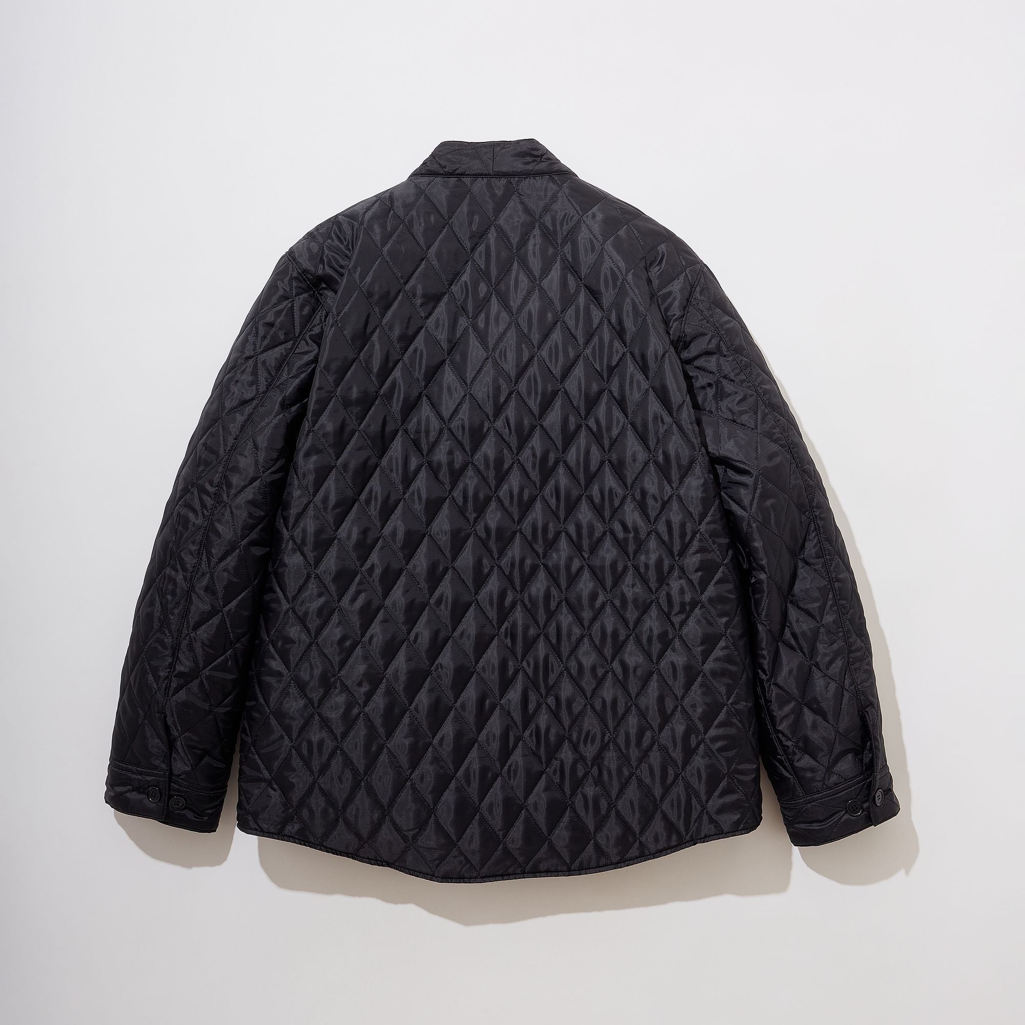 KUON Kimono Collar Quilted Shirket