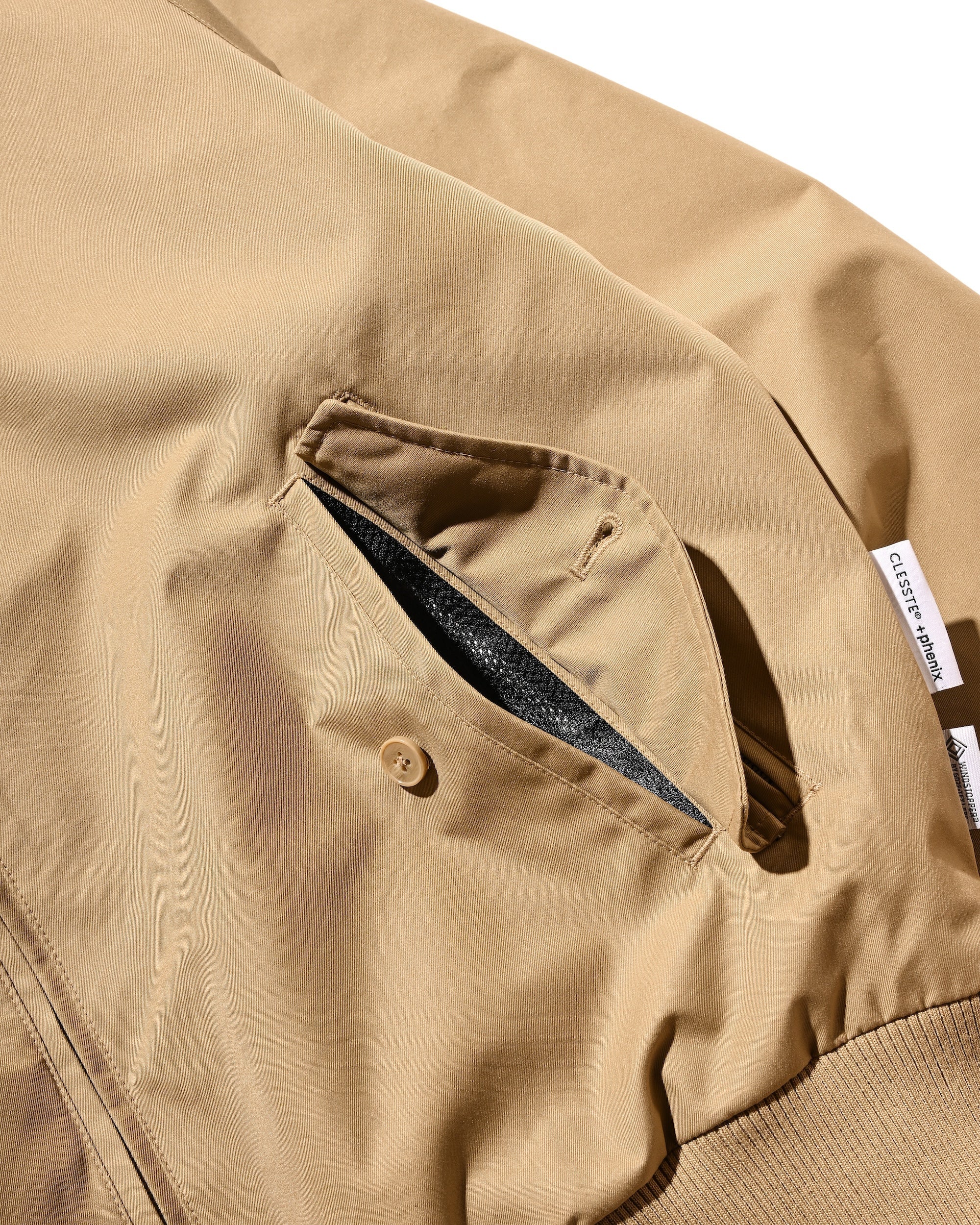 CLESSTE +phenix WINDSTOPPER® by GORE-TEX LABS TWILL CITY HARRINGTON JACKET