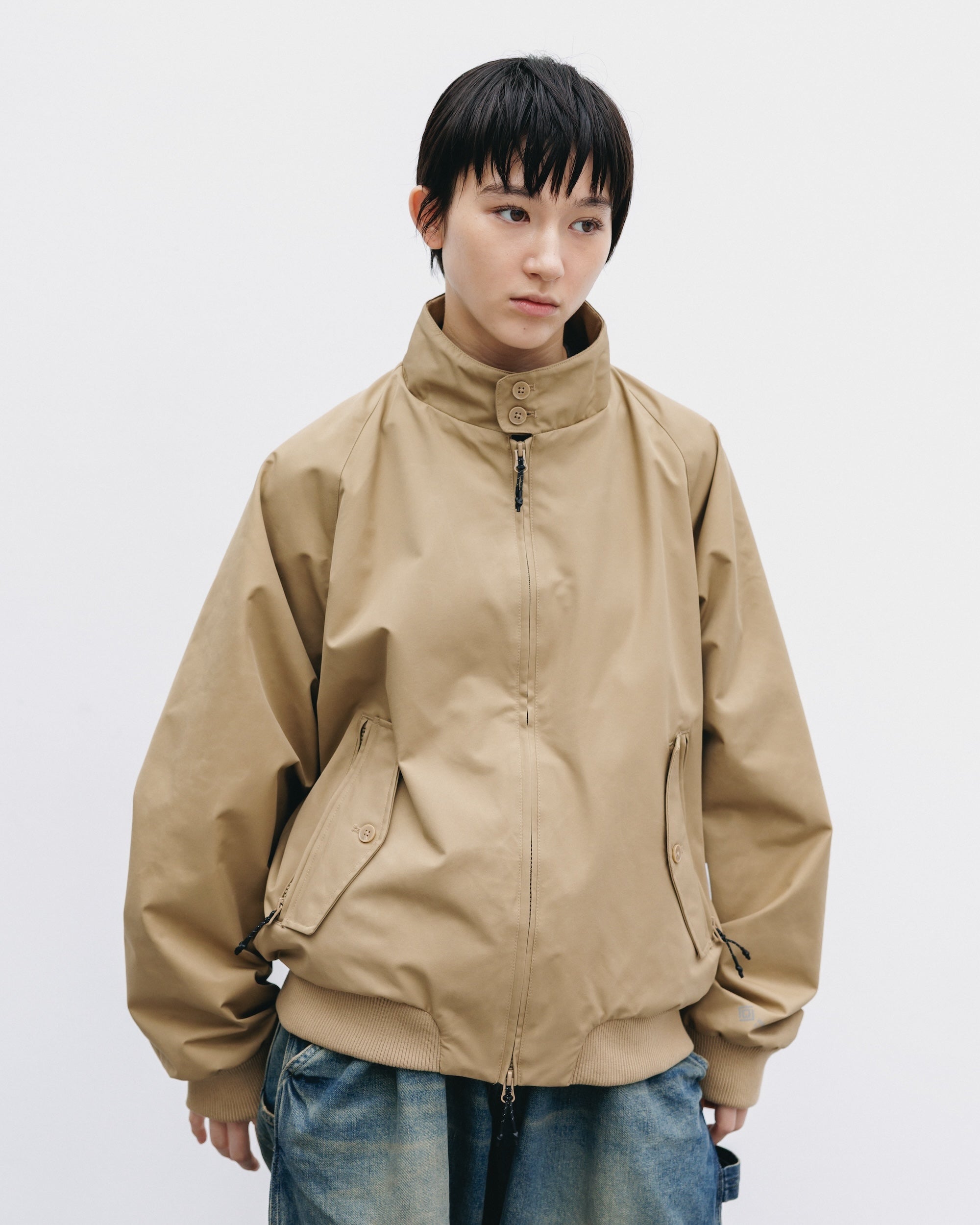 CLESSTE +phenix WINDSTOPPER® by GORE-TEX LABS TWILL CITY HARRINGTON JACKET