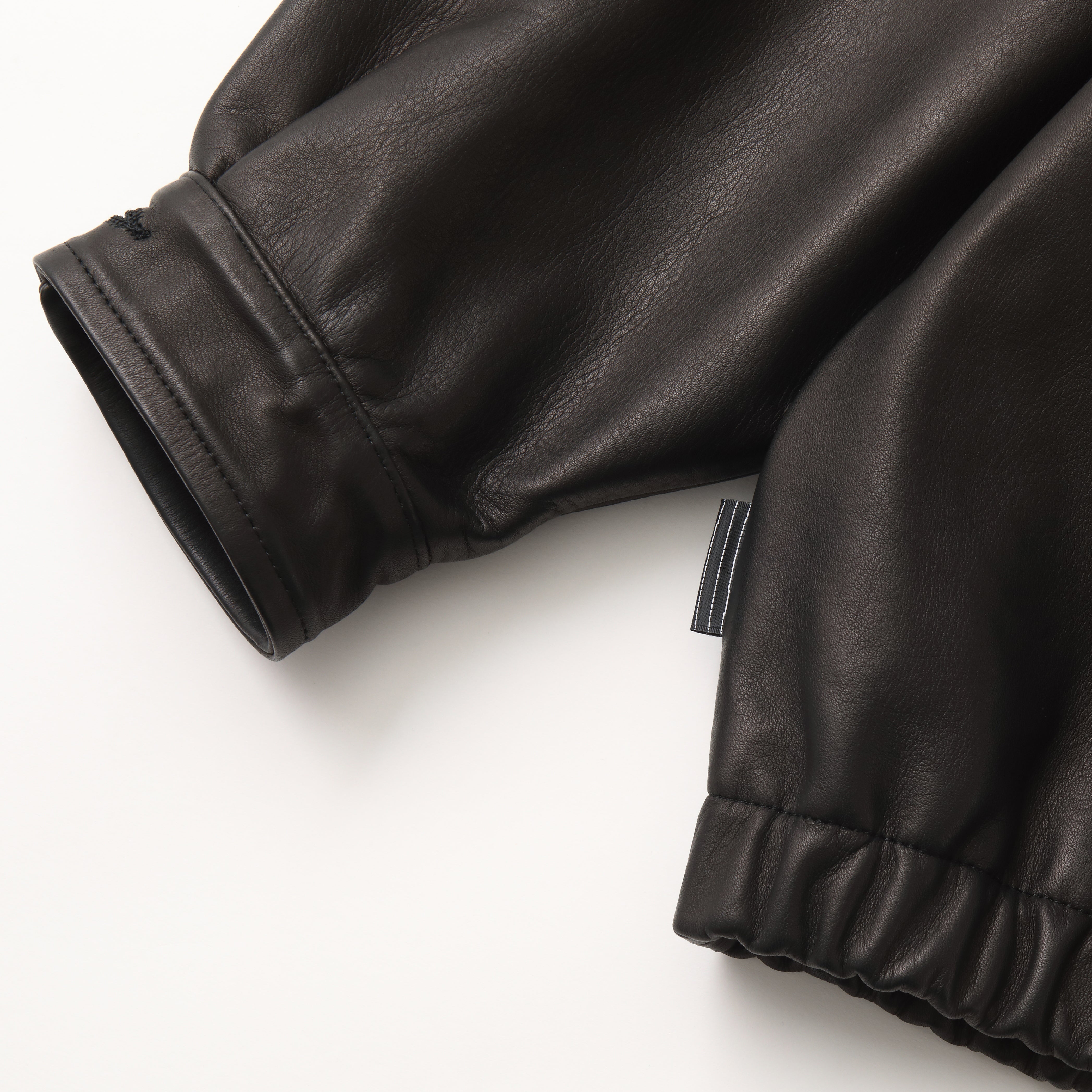 S.F.C 25FW LEATHER HOODIE JACKET