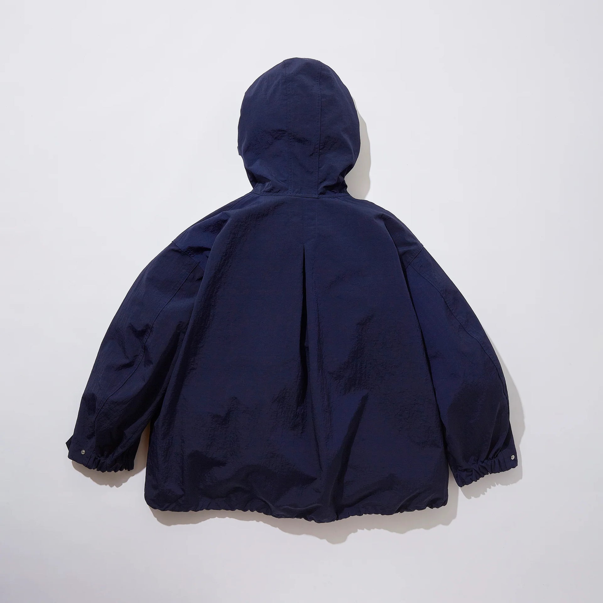 KUON 25SS Indigo Nylon Hooded Jacket