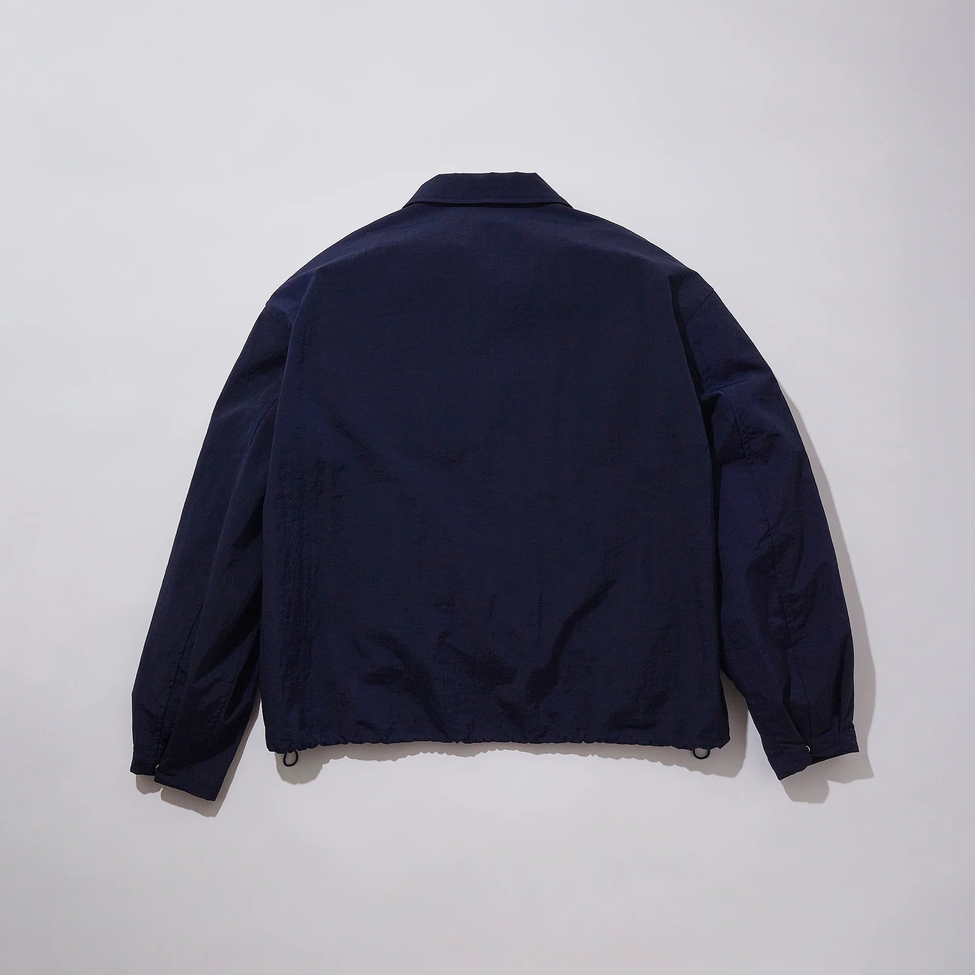 KUON 25SS Indigo Nylon Coaches Jacket -Boro-