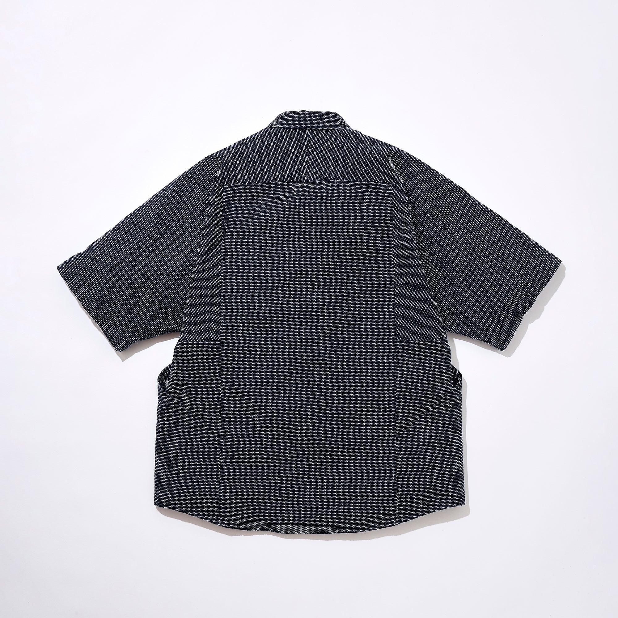 KUON 25SS Aizome Sashiko Kite Shirt