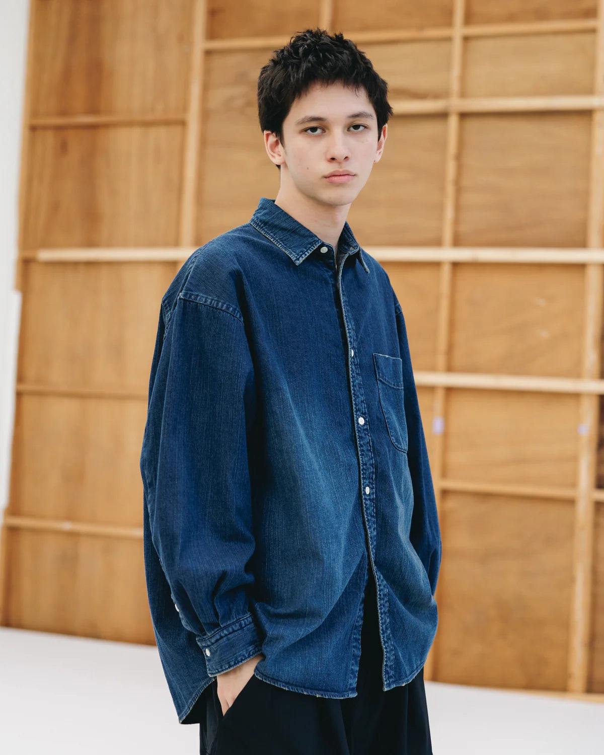 CLESSTE DENIM CLASSIC CITY L/S SHIRT