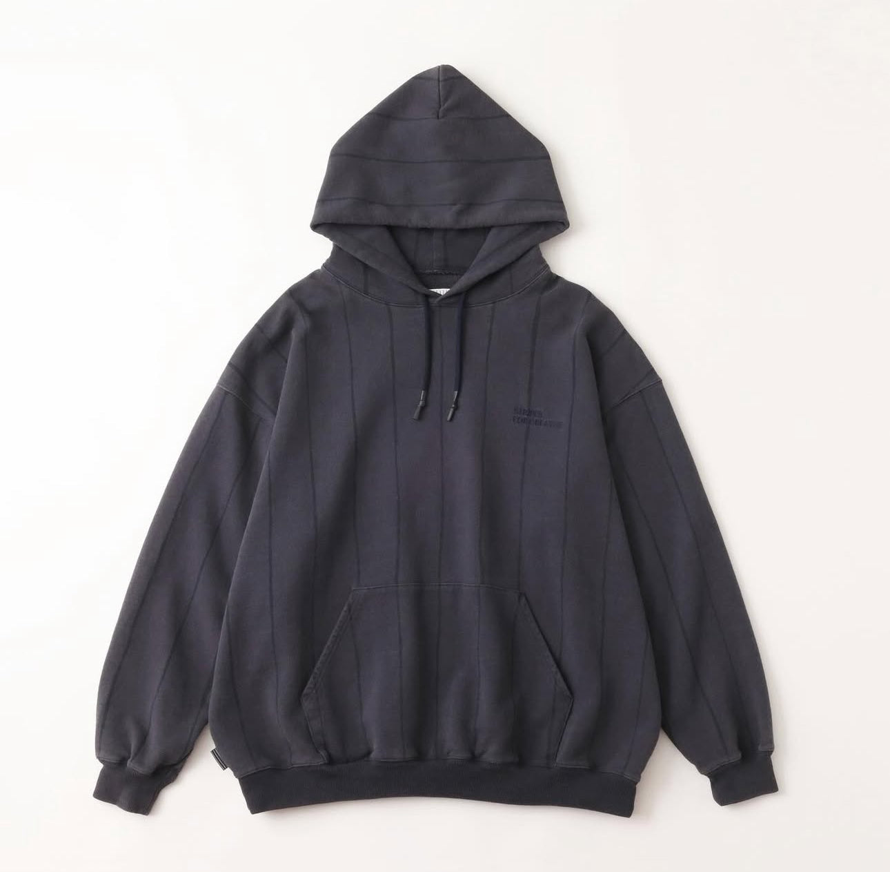 S.F.C 25FW STRIPE HOODIE (DISCHARGED)