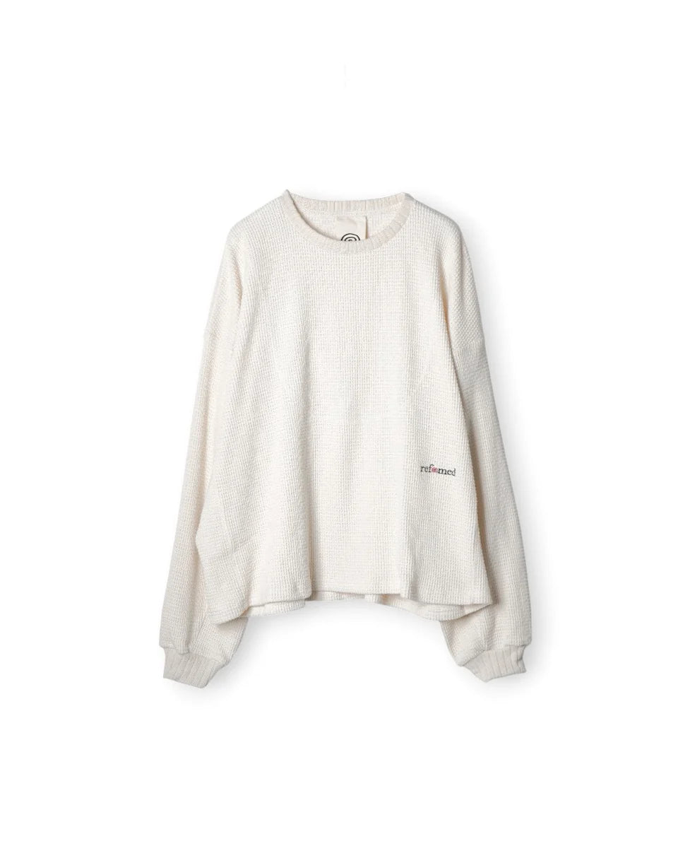 refomed 26FW x SOL ''GURUGURU'' AZEAMI THERMAL TEE
