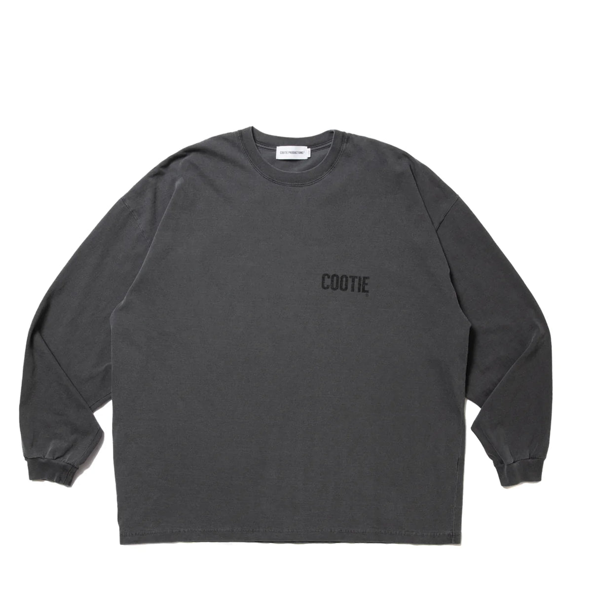トップス COOTIE Pigment Dyed L/S Tee Black 214_1296x_b13c5744-01fe-47ba-