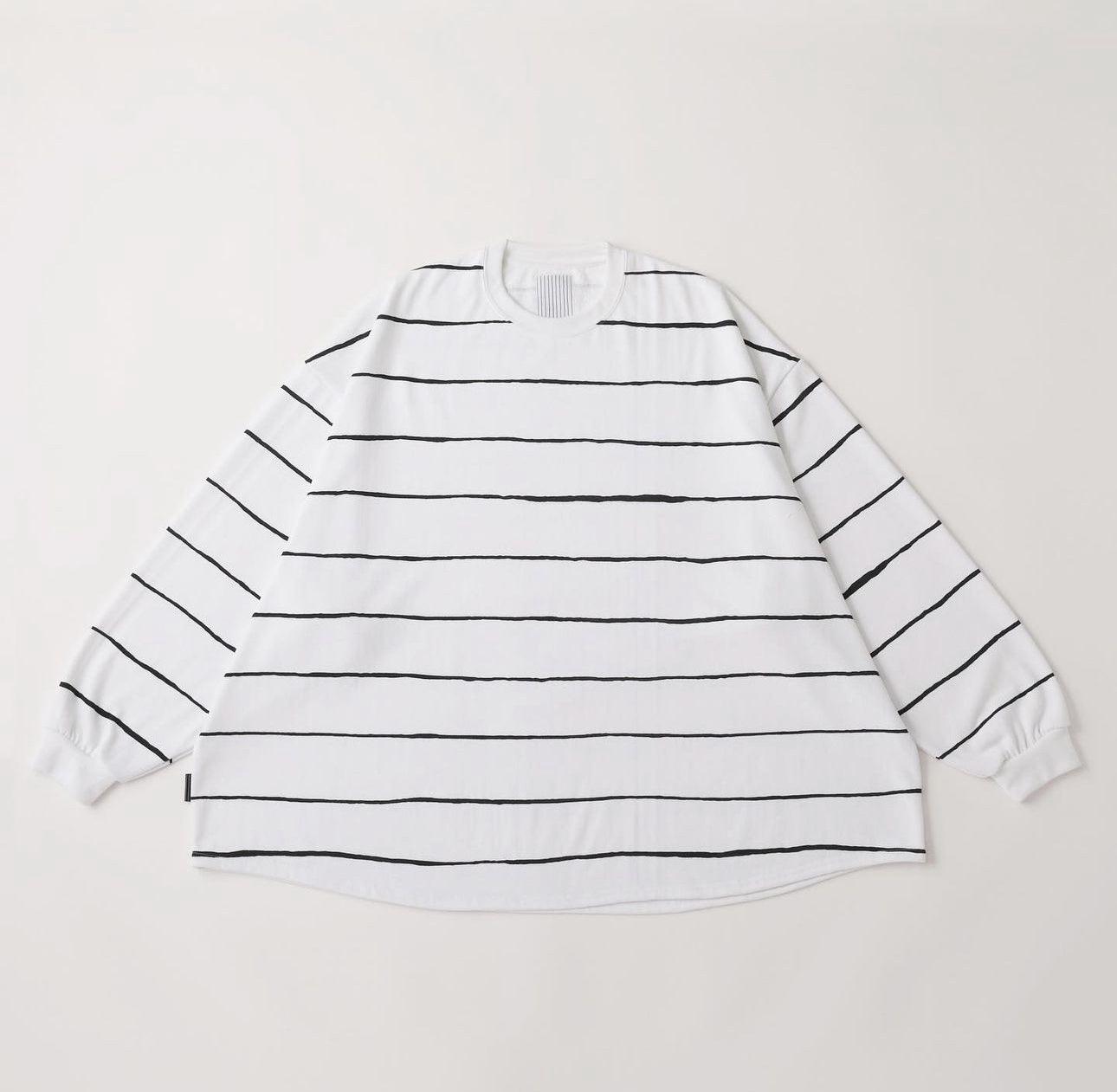 S.F.C 24FW - SUPER BIG WIDE SIDE STRIPE TECH LS TEE