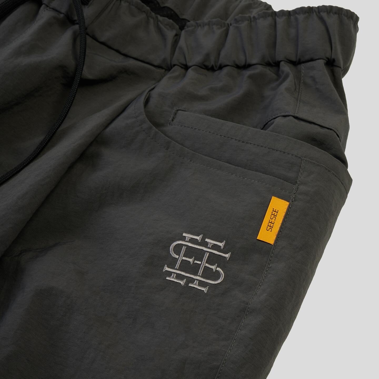 SEE SEE WIDE TAPERED EASY PANTS (HNGR)
